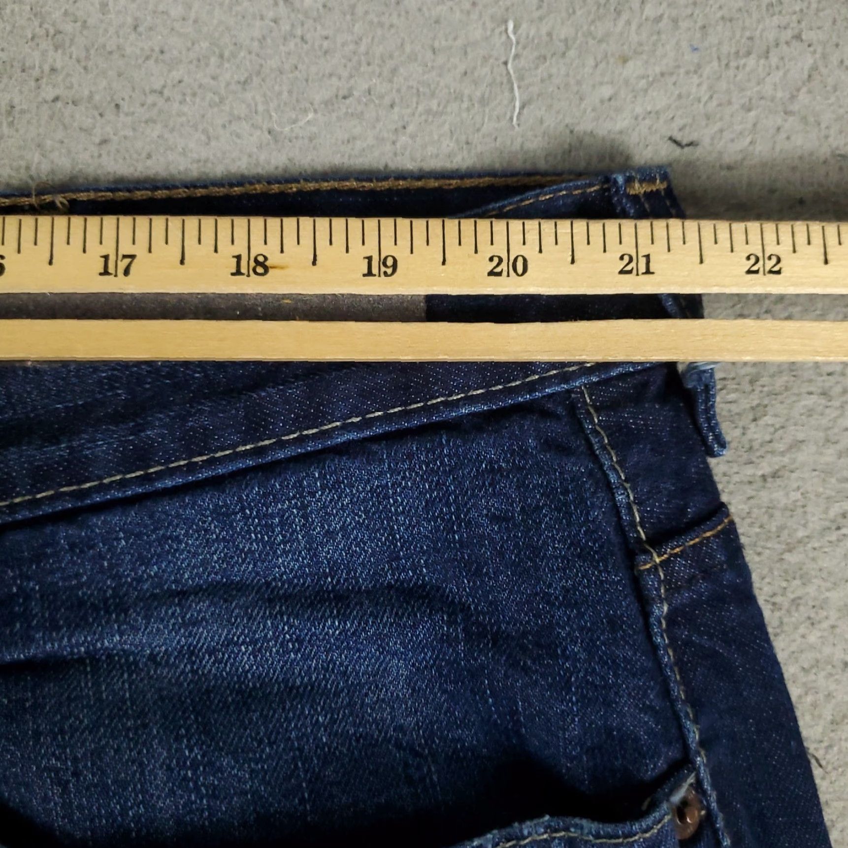 Levi's Levi's 569 Jeans Mens Regular 42x32 Blue Denim Loose Fit Pants Size US 42 / EU 58 - 7 Thumbnail