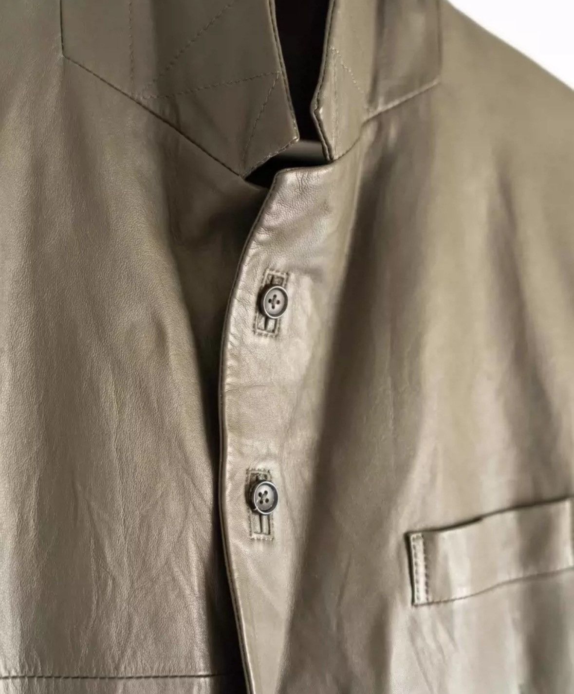 Yohji Yamamoto Yohji Yamamoto 12ss patchwork sheepskin suit leather jacket Size US M / EU 48-50 / 2 - 4 Thumbnail