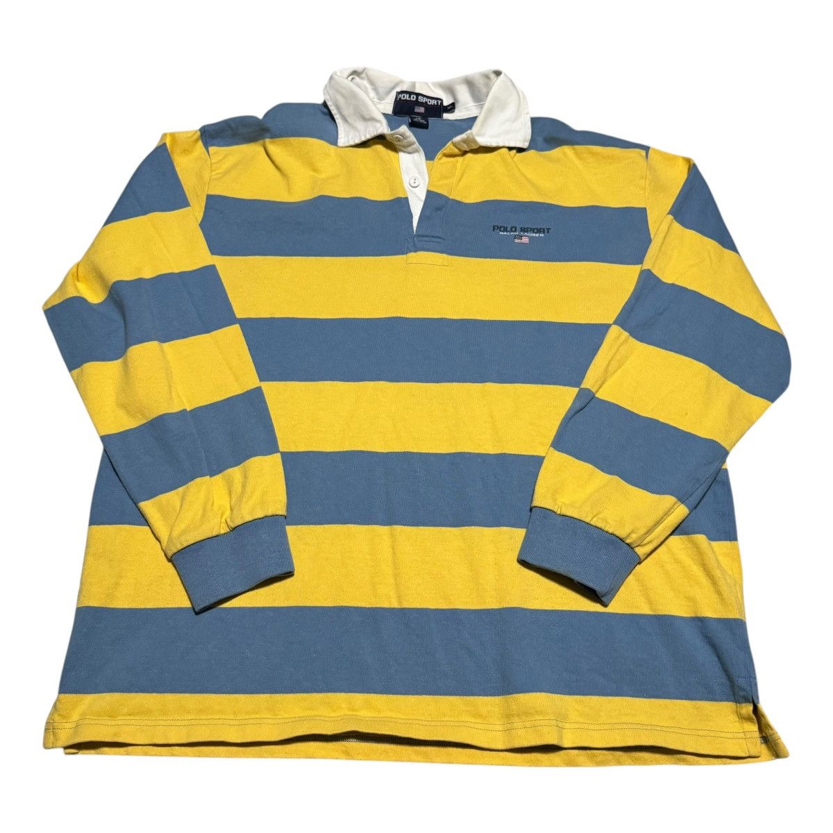 Polo Ralph Lauren 1992 original polo stadium rugby shirt | Grailed