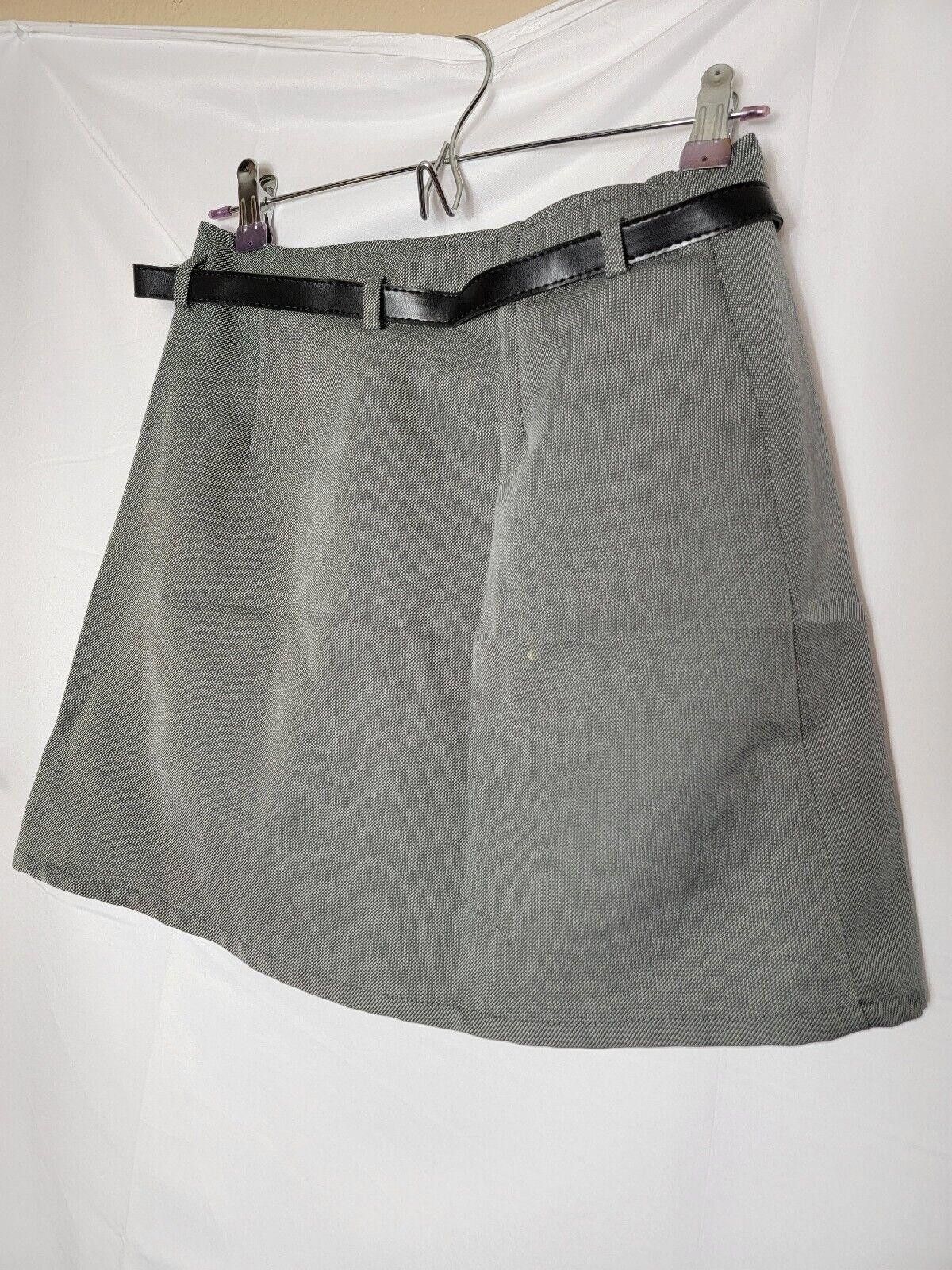 Designer Vintage Womens Skirt Made in USA My Michelle w/Belt VTG Y2K Size 32" / US 10 / IT 46 - 4 Thumbnail