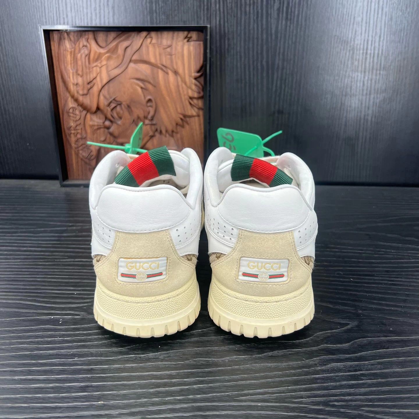 Gucci Gucci re-web white and brown 42 boxed Size US 9 / EU 42 - 5 Thumbnail