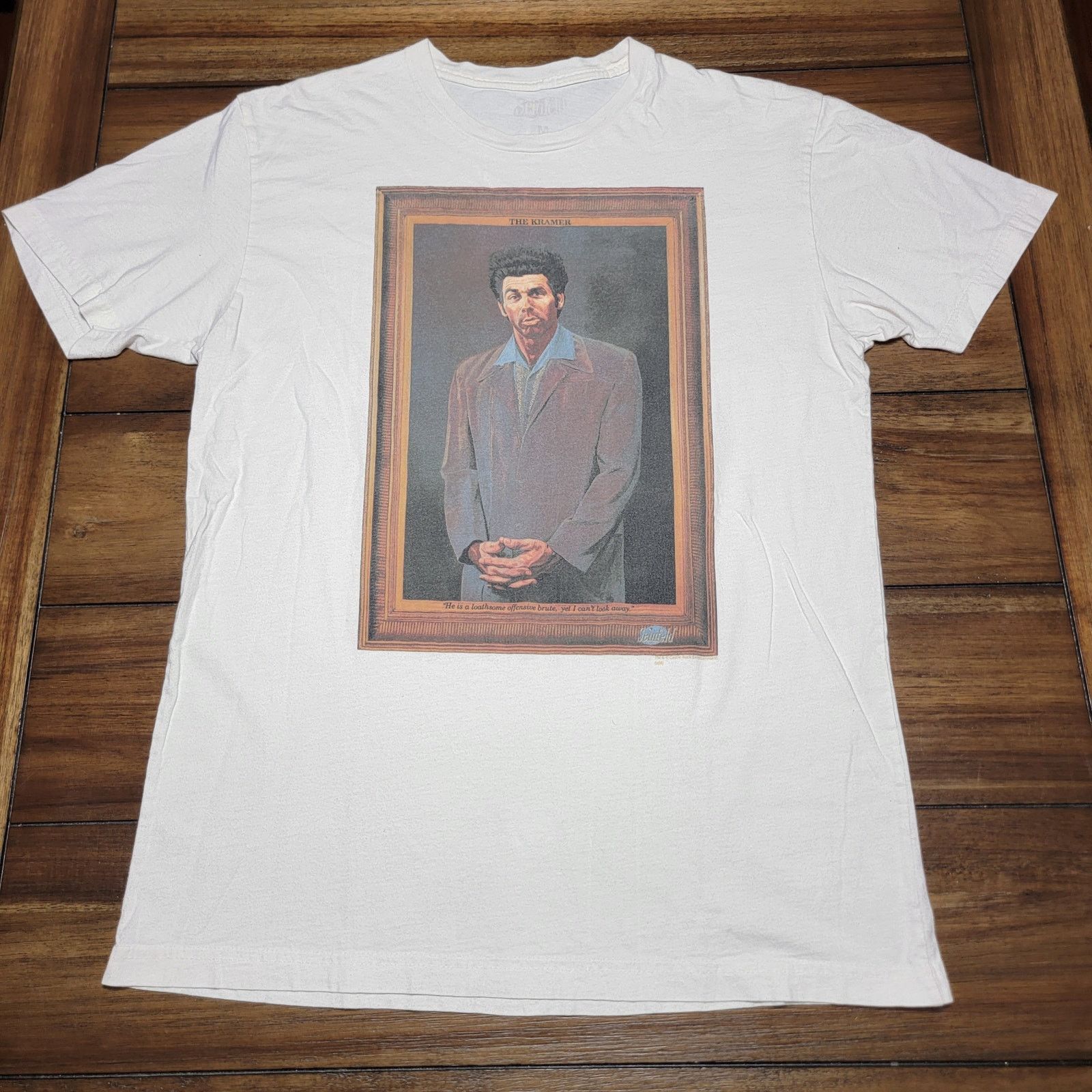 Other Seinfeld White Unisex Tee "The Kramer" - Size Medium Size US M / EU 48-50 / 2 - 1 Thumbnail