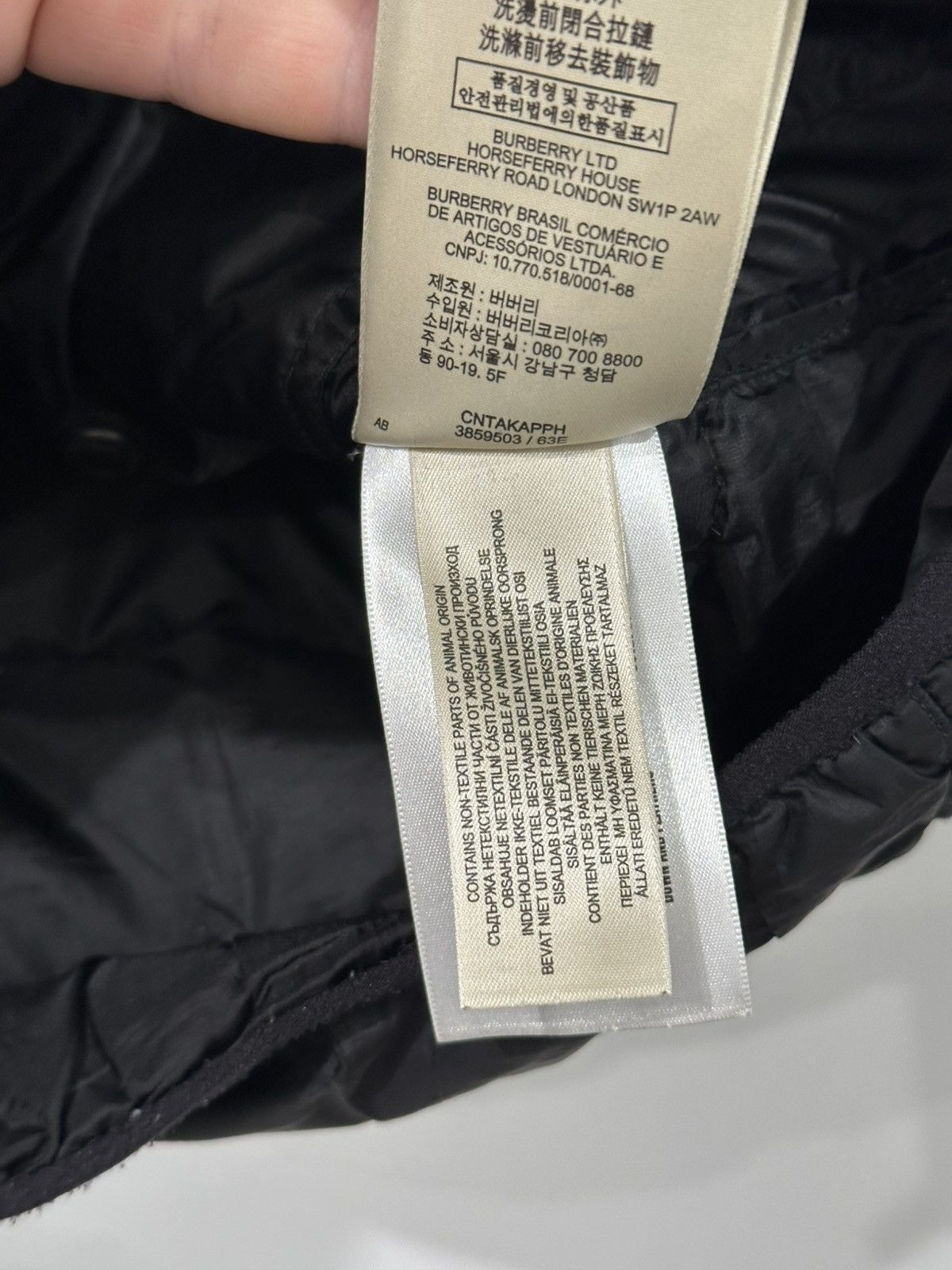 Burberry Burberry Brit Quilted Puffer Vest Black Nova Check Lined SzL Size US L / EU 52-54 / 3 - 11 Thumbnail