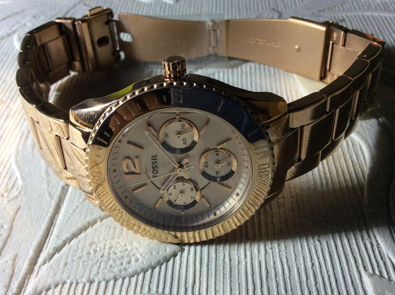 Fossil Fossil Men's Rose gold Stainless steel bracelet watch Size ONE SIZE - 6 Thumbnail