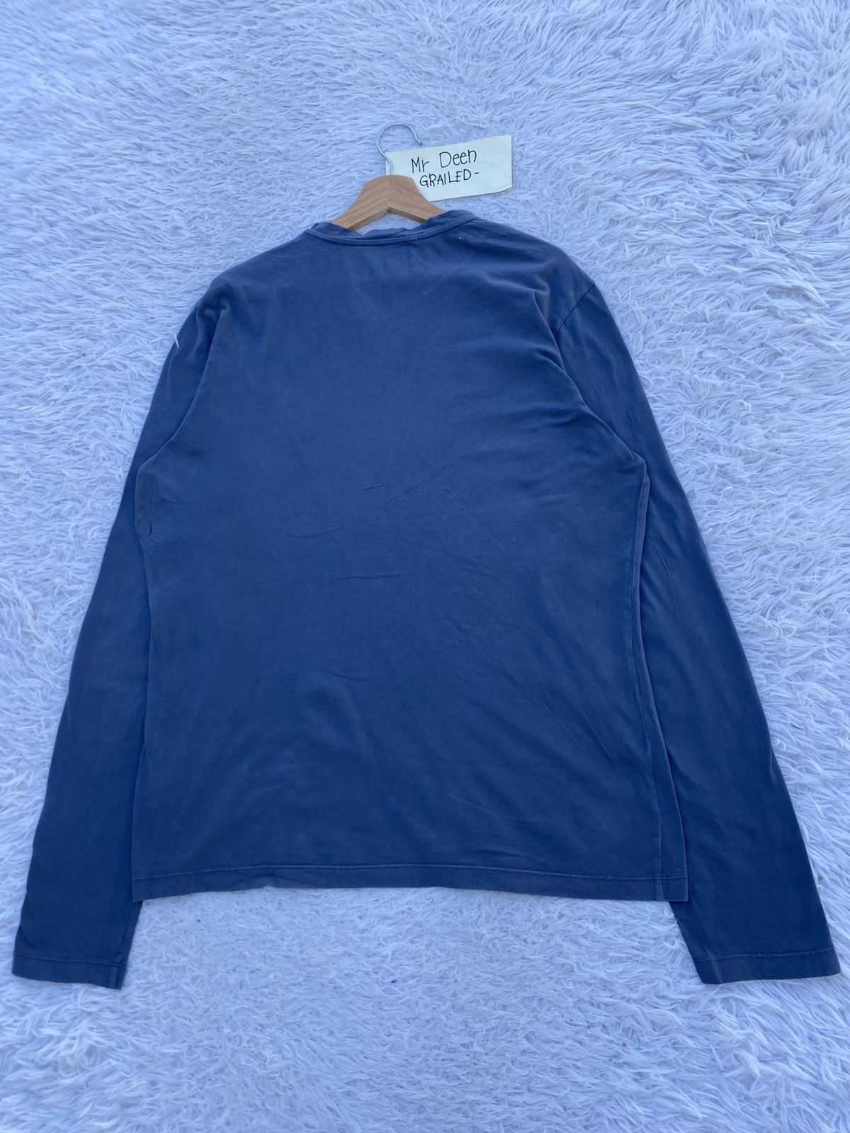 John Galliano Rare Vintage John Galliano Big Logo Printed Longsleeve Tee Size US L / EU 52-54 / 3 - 19 Thumbnail