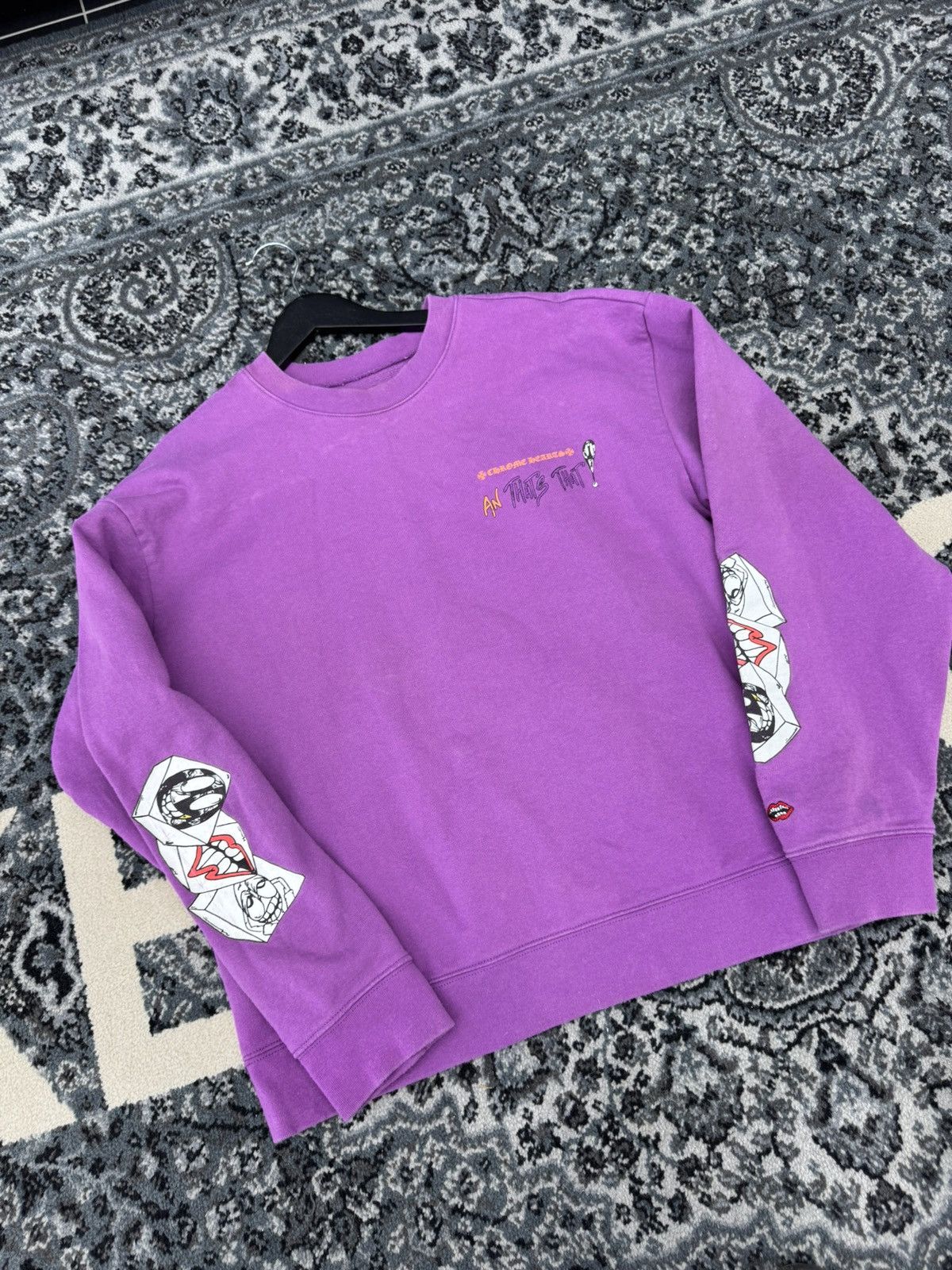 Chrome Hearts Chrome hearts Matty boy “An thats that” crewneck Size US L / EU 52-54 / 3 - 3 Thumbnail