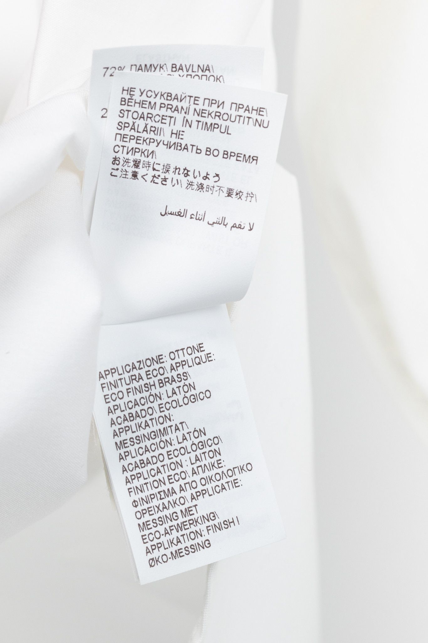 Brunello Cucinelli Brunello Cucinelli SS21 Cotton Monili-Tab Buttoned Shirt Size XS / US 0-2 / IT 36-38 - 12 Thumbnail