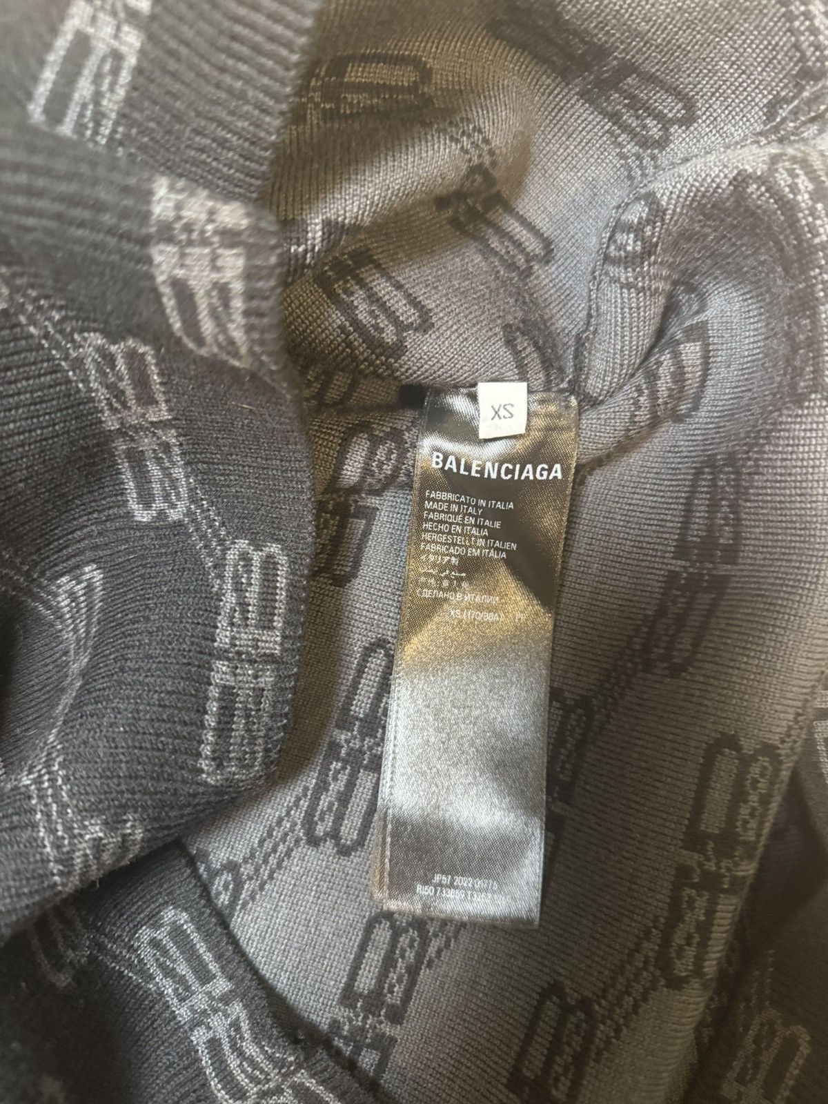 Balenciaga Balenciaga BB Monogram Wool Knit Sweater Size US M / EU 48-50 / 2 - 4 Thumbnail
