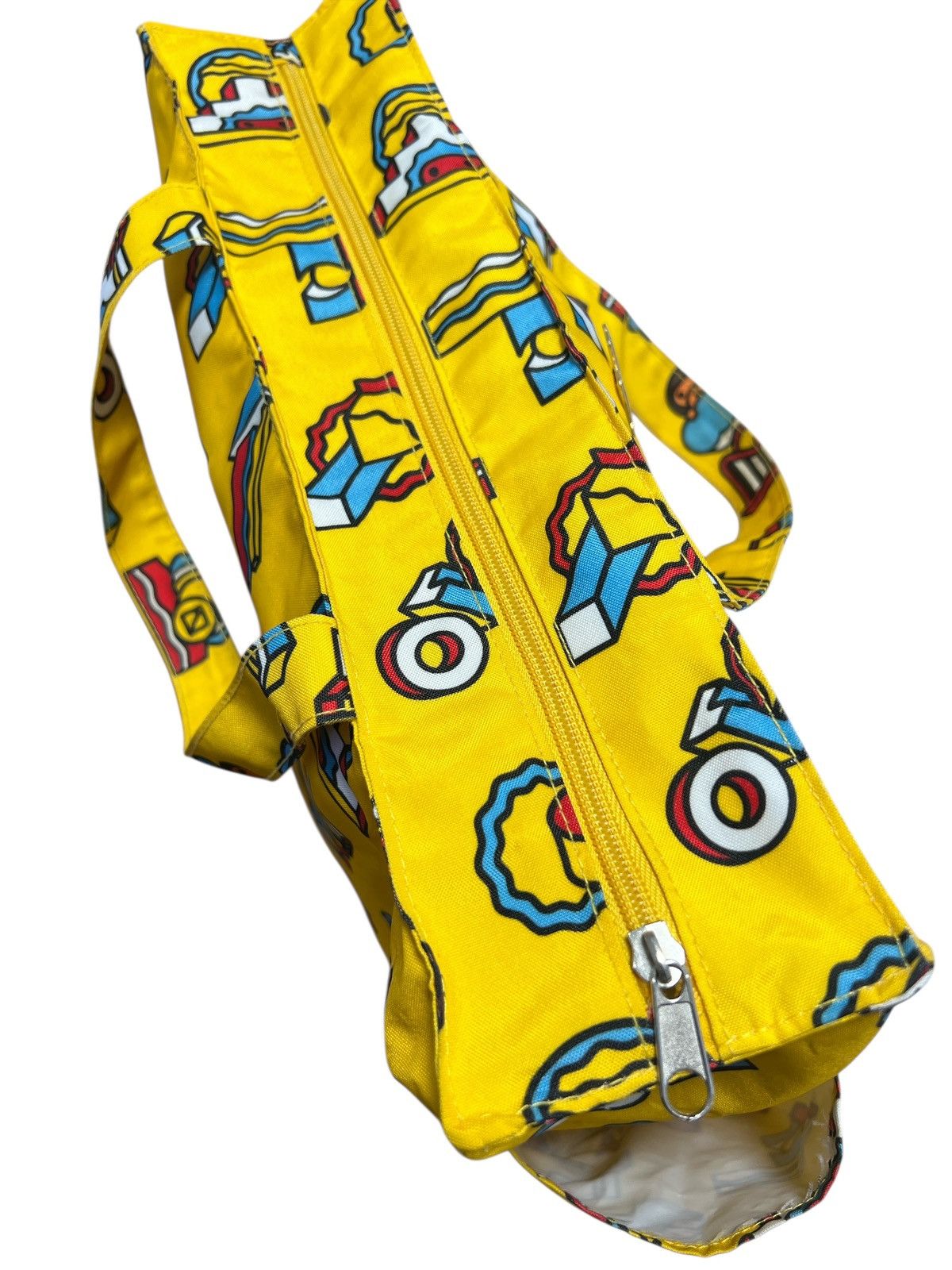 Bape Bape Baby Milo Tote Bag Bape Kids Block Pattern Yellow Size ONE SIZE - 11 Thumbnail