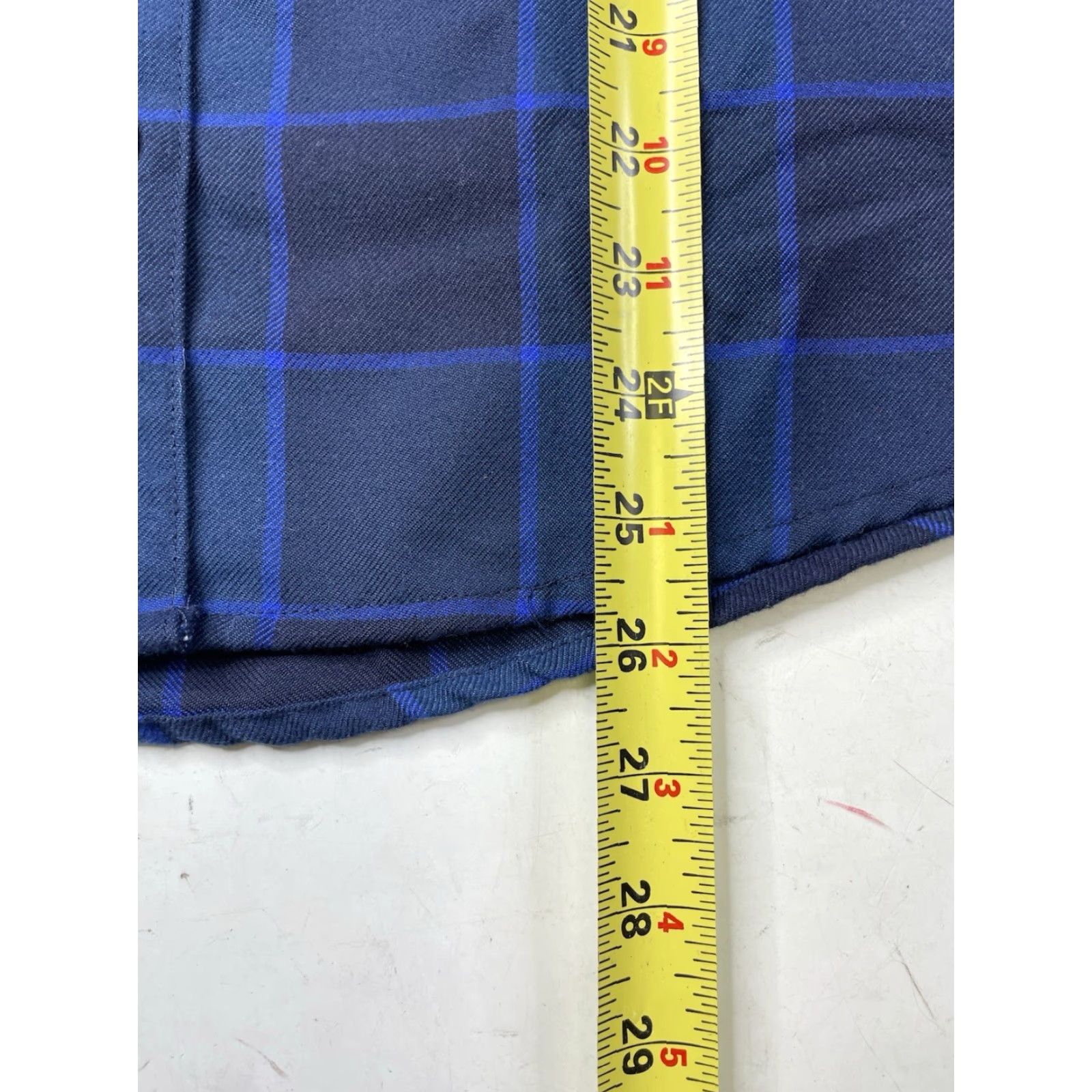 Vintage Dixxon Snap On Tools Limited Edition 2022 Flannel Plaid Shirt Blue Womens MEDIUM Shirt Women M Blue Girl? Size M / US 6-8 / IT 42-44 - 5 Thumbnail