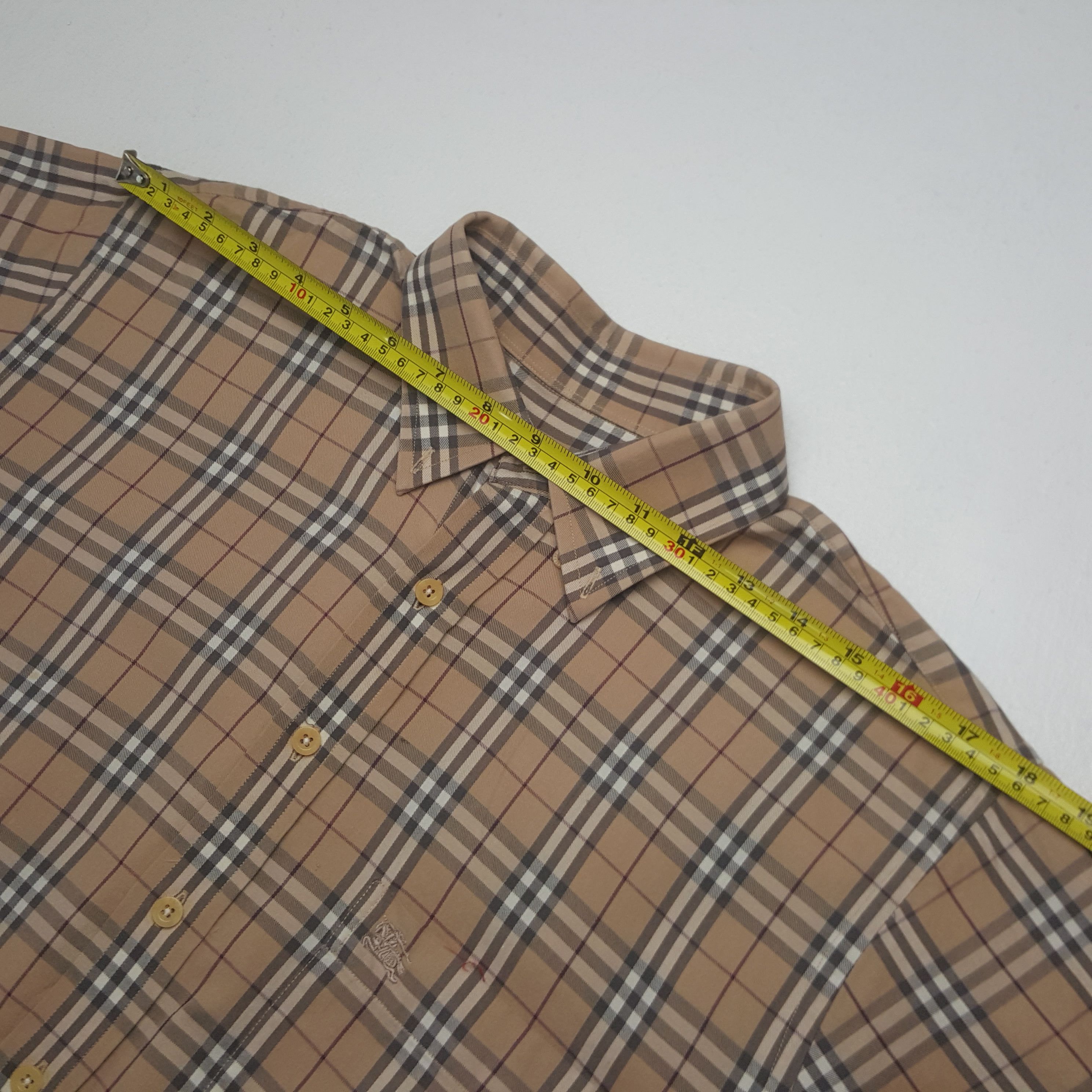 Burberry Vintage Burberry London Nova Check Button Up Shirt Size US M / EU 48-50 / 2 - 5 Thumbnail