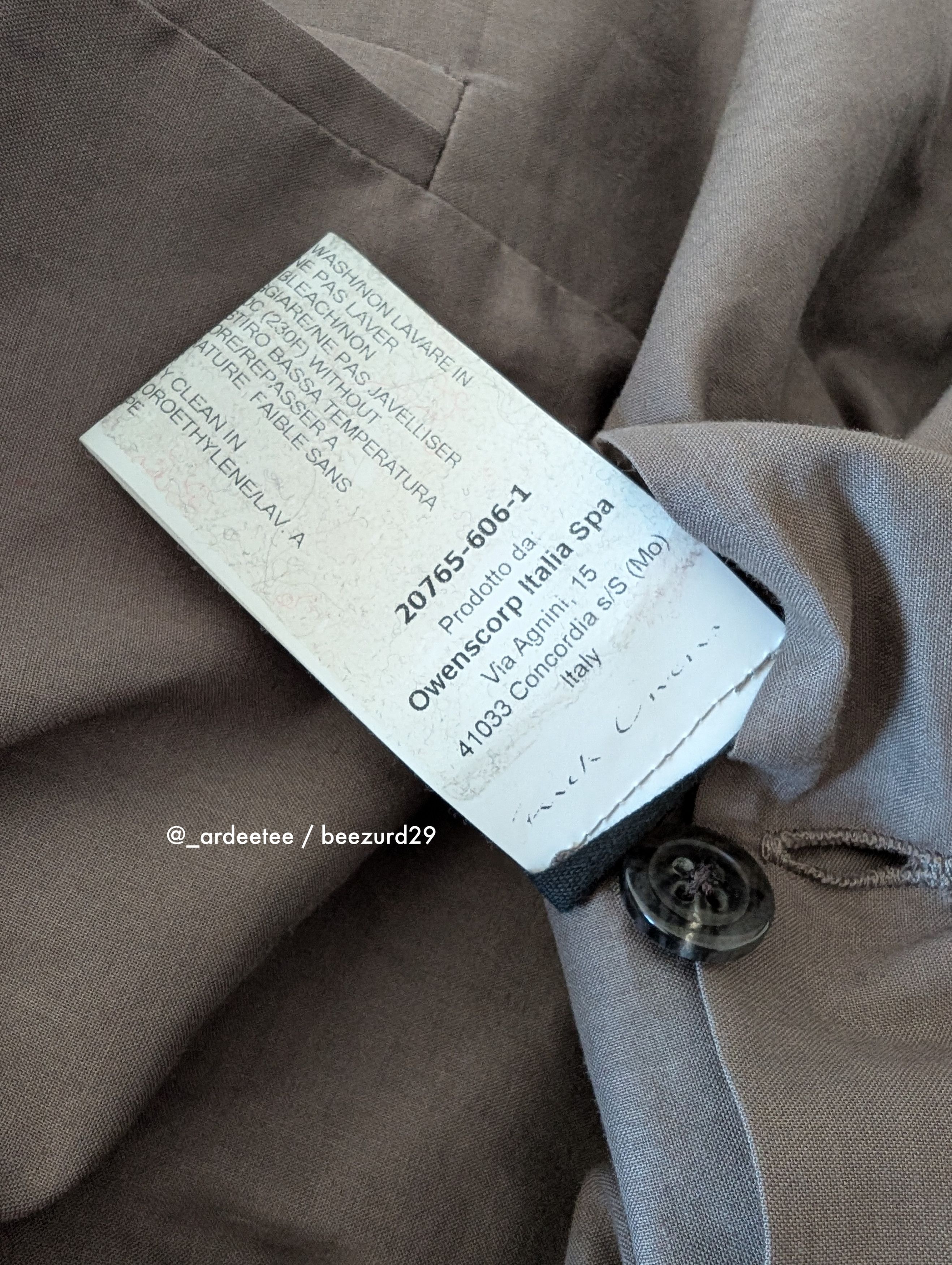 Rick Owens 💥$4K SAMPLE SEQUIN FOGPOCKET NEUE ALICE BLAZER JACKET Size S / US 4 / IT 40 - 17 Thumbnail