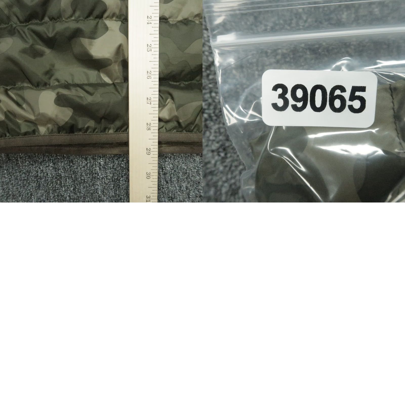 Eddie Bauer Eddie Bauer Vest Mens Large Tall Green Camo Down Insulated Full Zip Pockets Size US L / EU 52-54 / 3 - 8 Thumbnail
