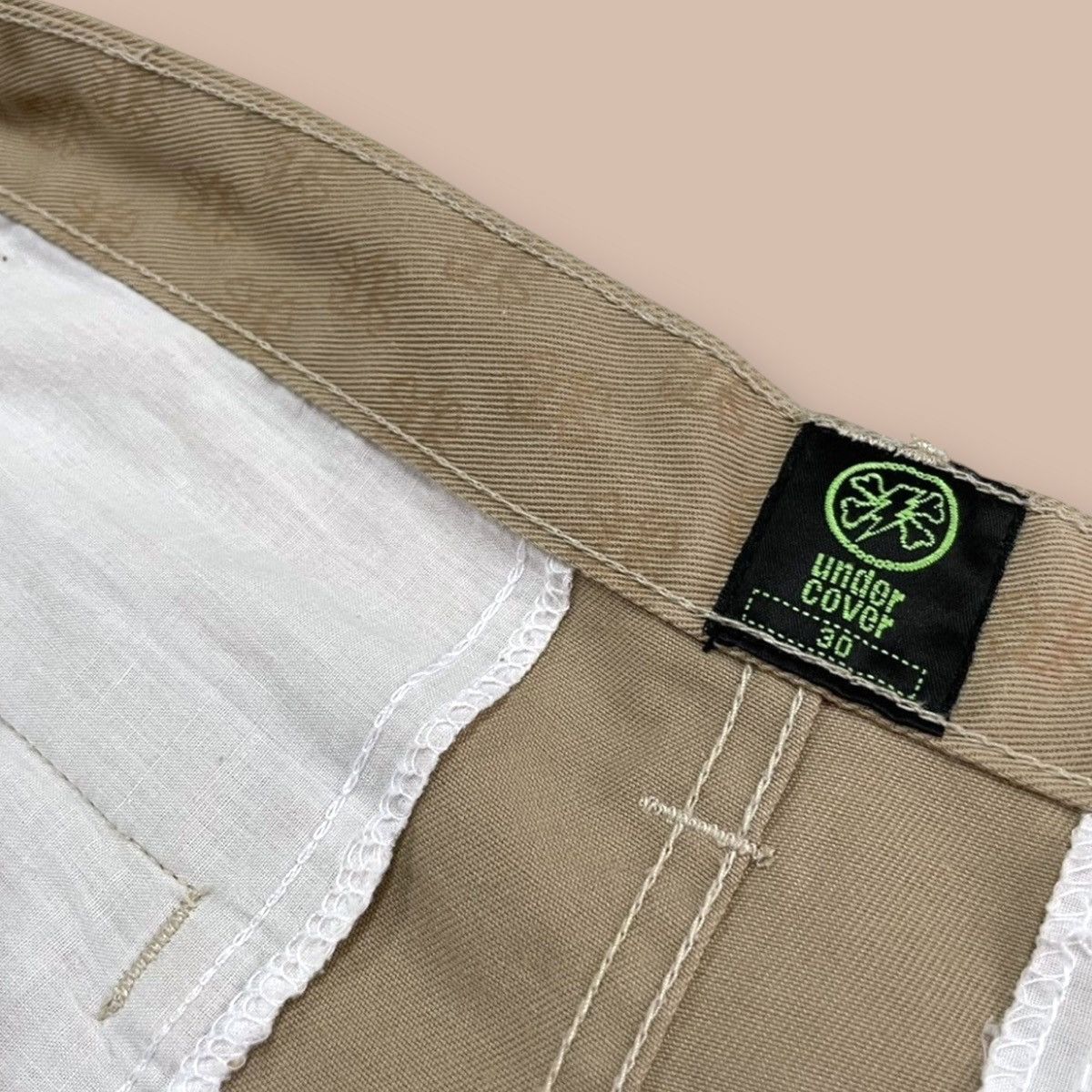 Undercover Vintage 90-2000’s Jun Takahashi UNDERCOVER Chino Pants Size US 32 / EU 48 - 8 Thumbnail