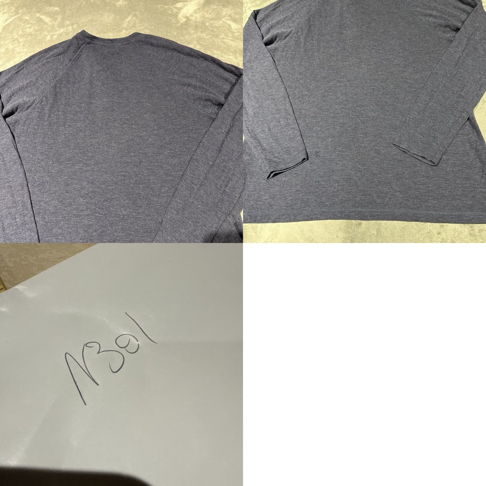 Faherty Faherty Shirt Mens Large Henley Long Sleeve Casual Cloud Soft Lightweight Gray Size US L / EU 52-54 / 3 - 8 Thumbnail
