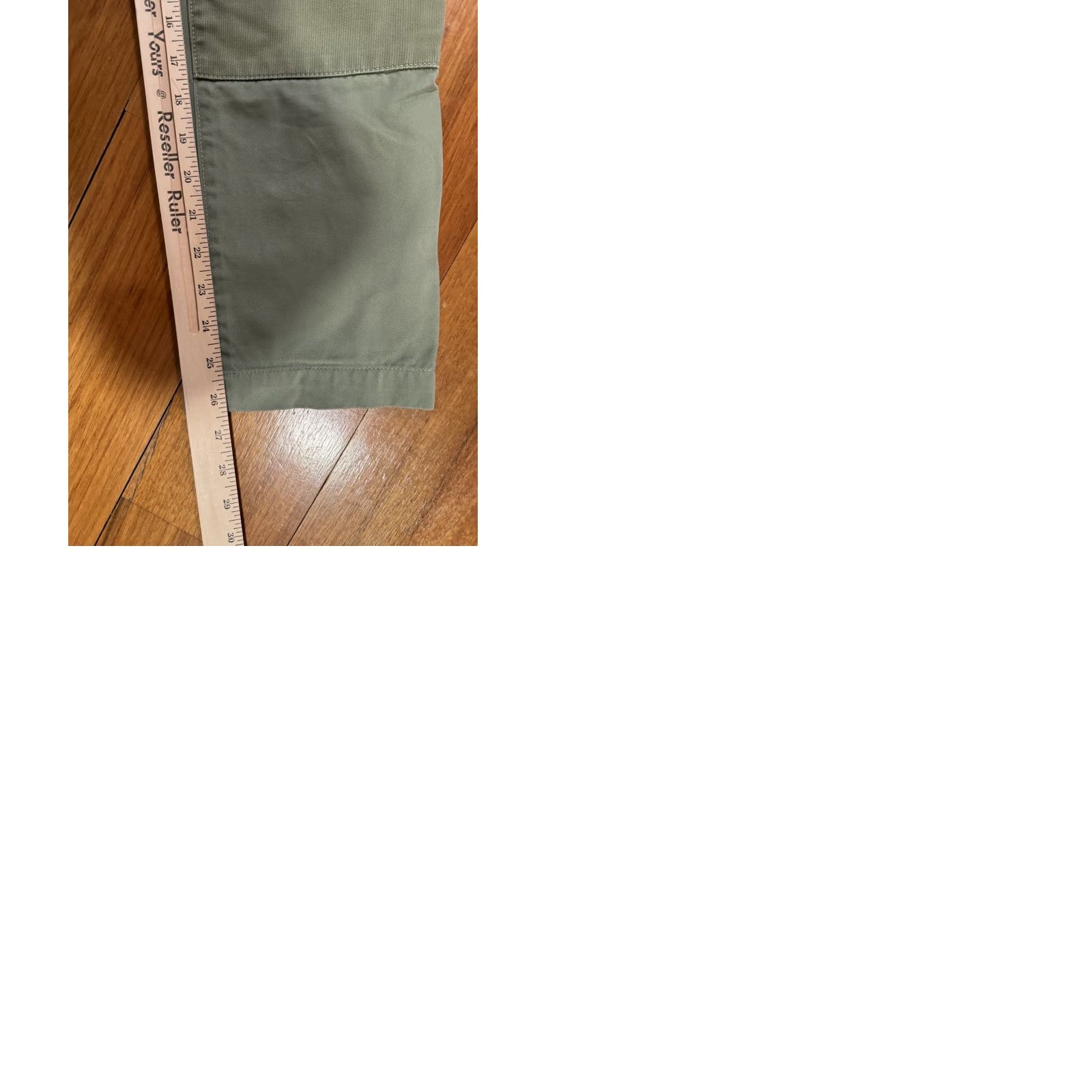 Vintage Askov Finlayson Vermillion Twill Pants Men 30x30 Green Reinforced Knees Seat Tailored Chino Casual USA Size US 28 / EU 44 - 9 Thumbnail