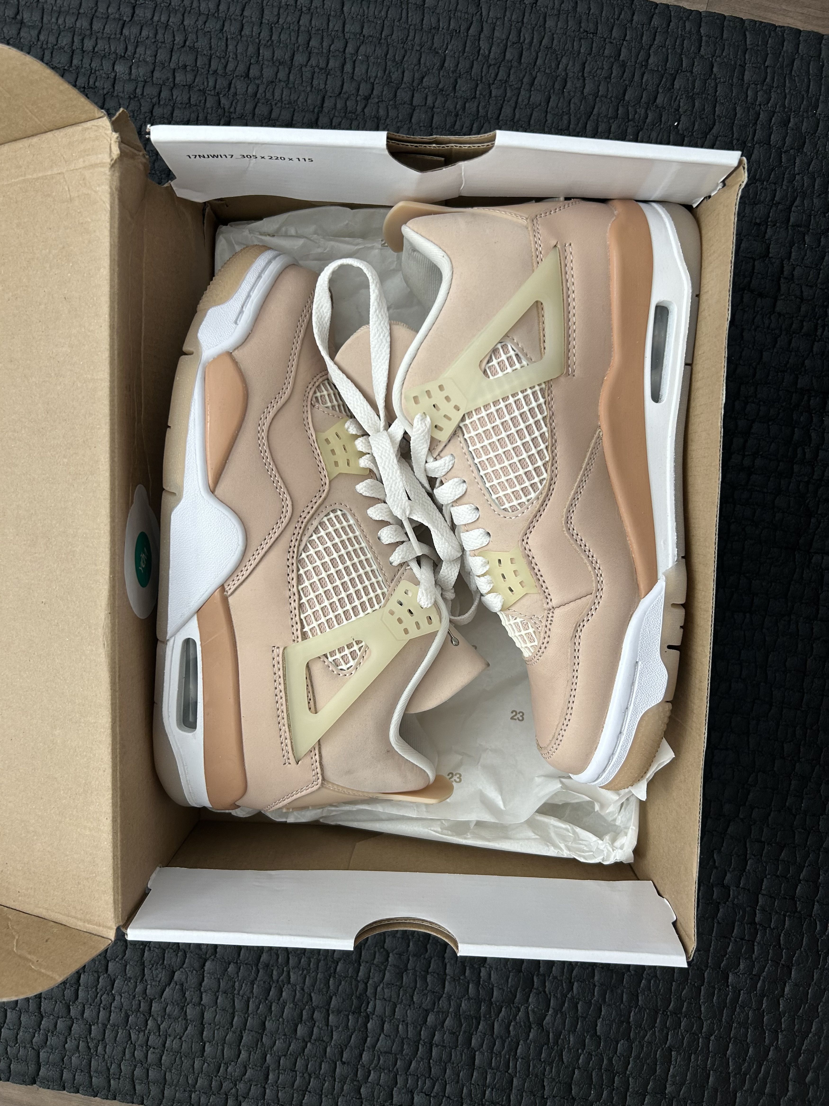 Jordan Brand Jordan 4 Retro Shimmer Women's Size US 6.5 / IT 36.5 - 1 Thumbnail