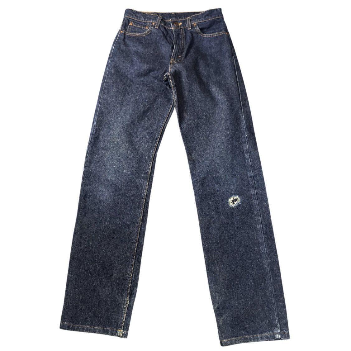 Levi's Vintage Levis 90s 510 Blue Denim Size US 29 - 2 Thumbnail