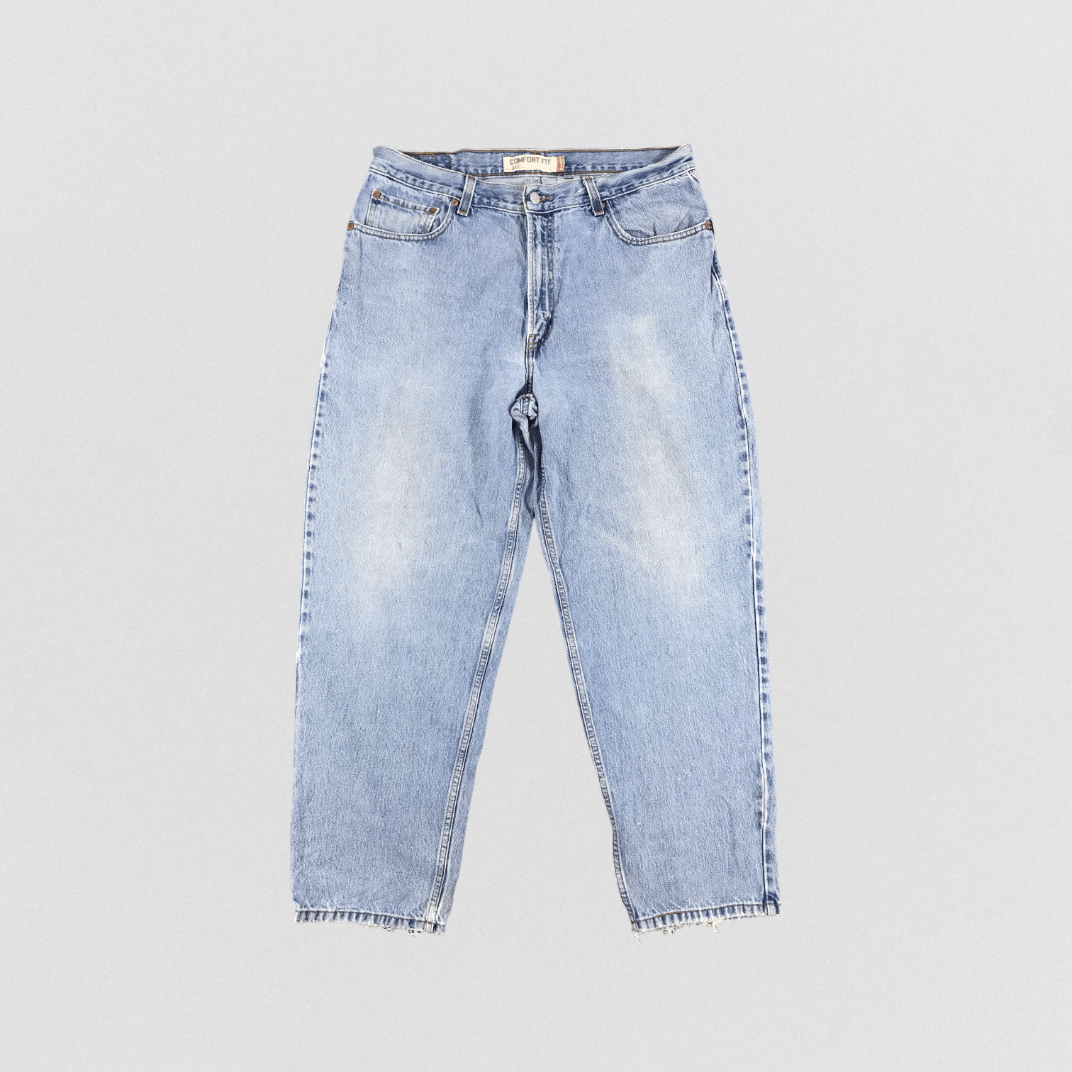 Levi's × Vintage Vintage Light Wash Levis 560 Jeans-JM1753 Size US 37 - 1 Thumbnail