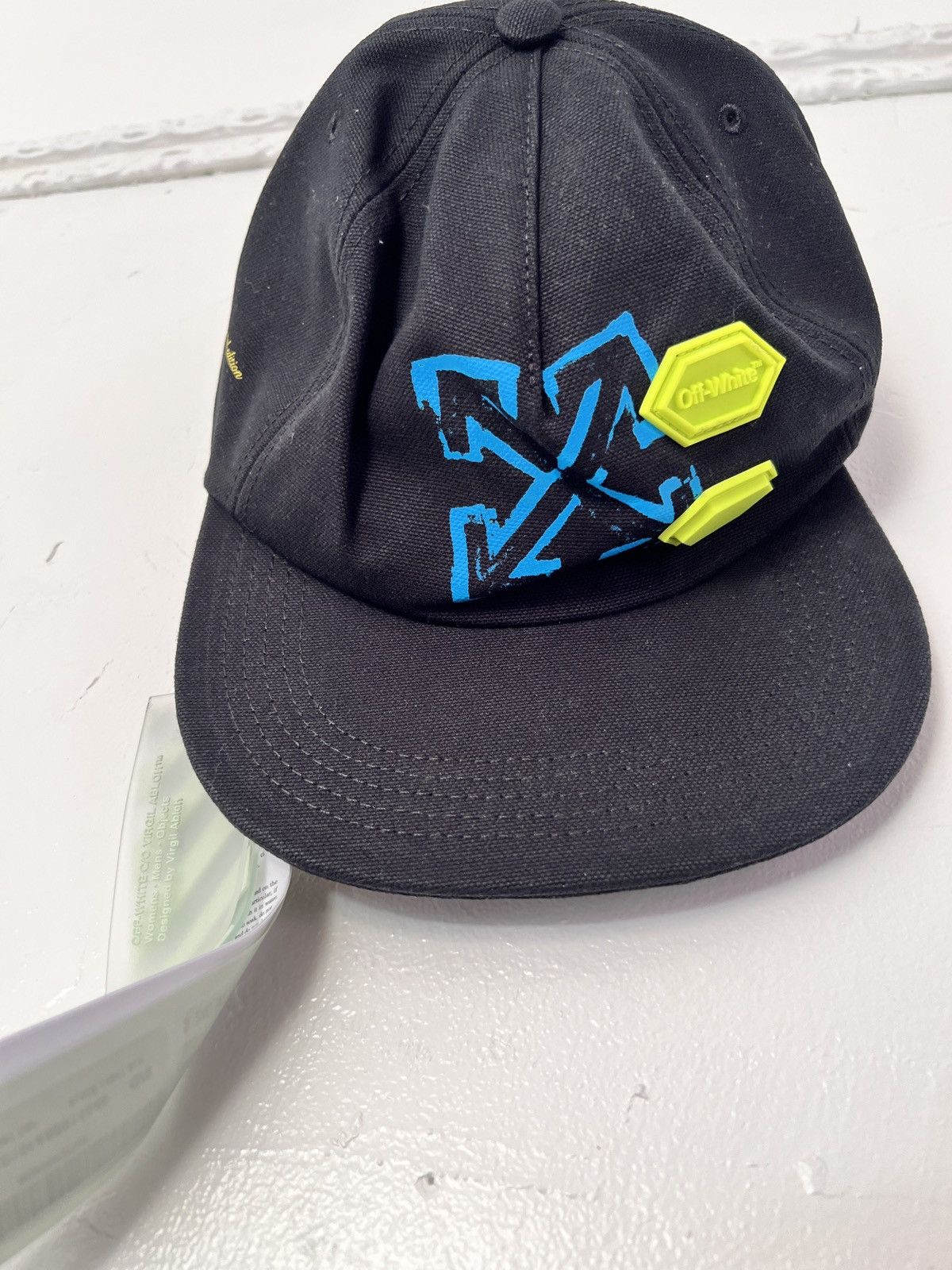 Off-White Off white so wave paint cap Size ONE SIZE - 1 Thumbnail