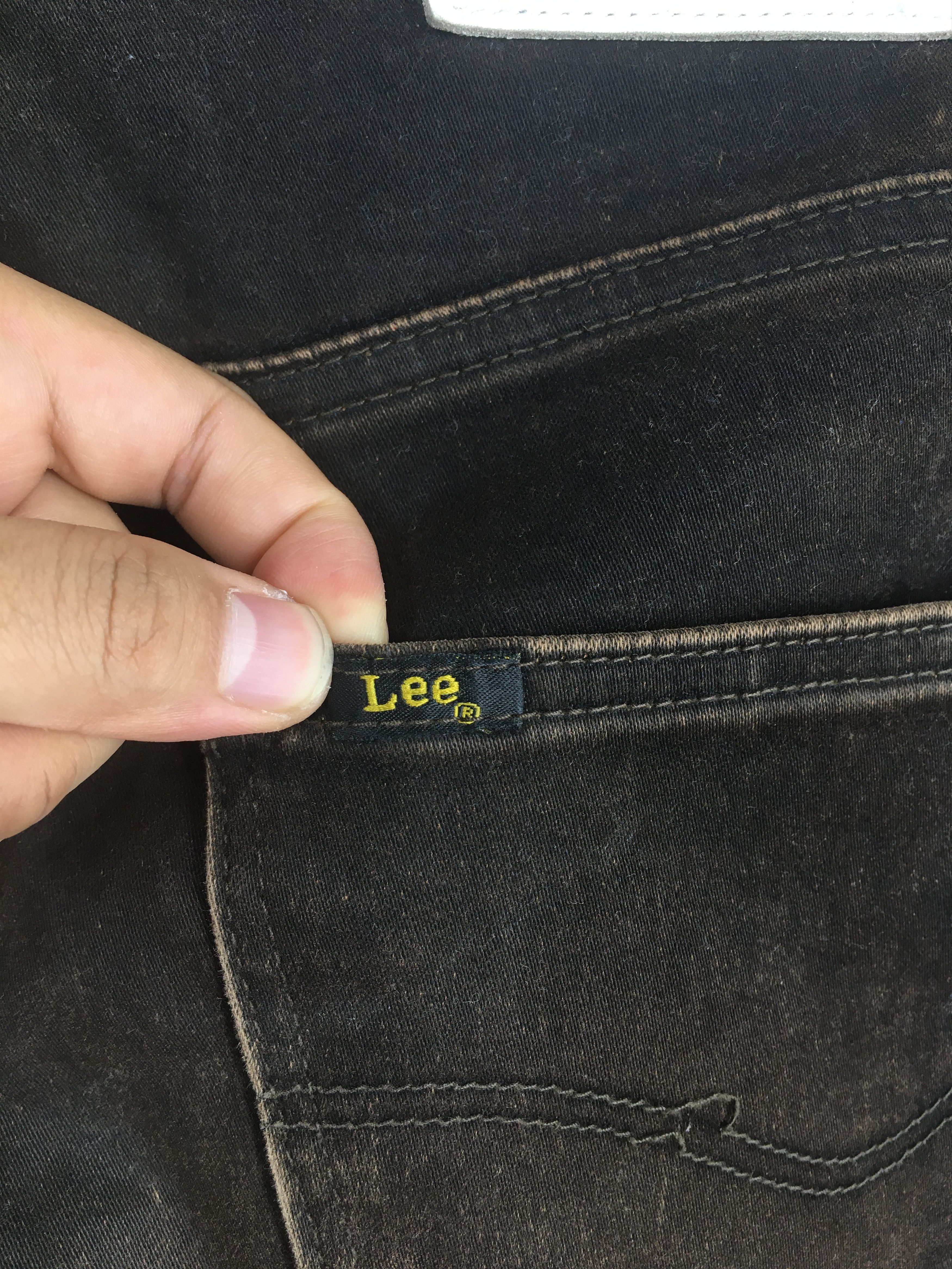 Lee Size 30x29 Vintage Lee Cowboy Wax Brown Flared Jeans S681 Size US 30 / EU 46 - 12 Thumbnail