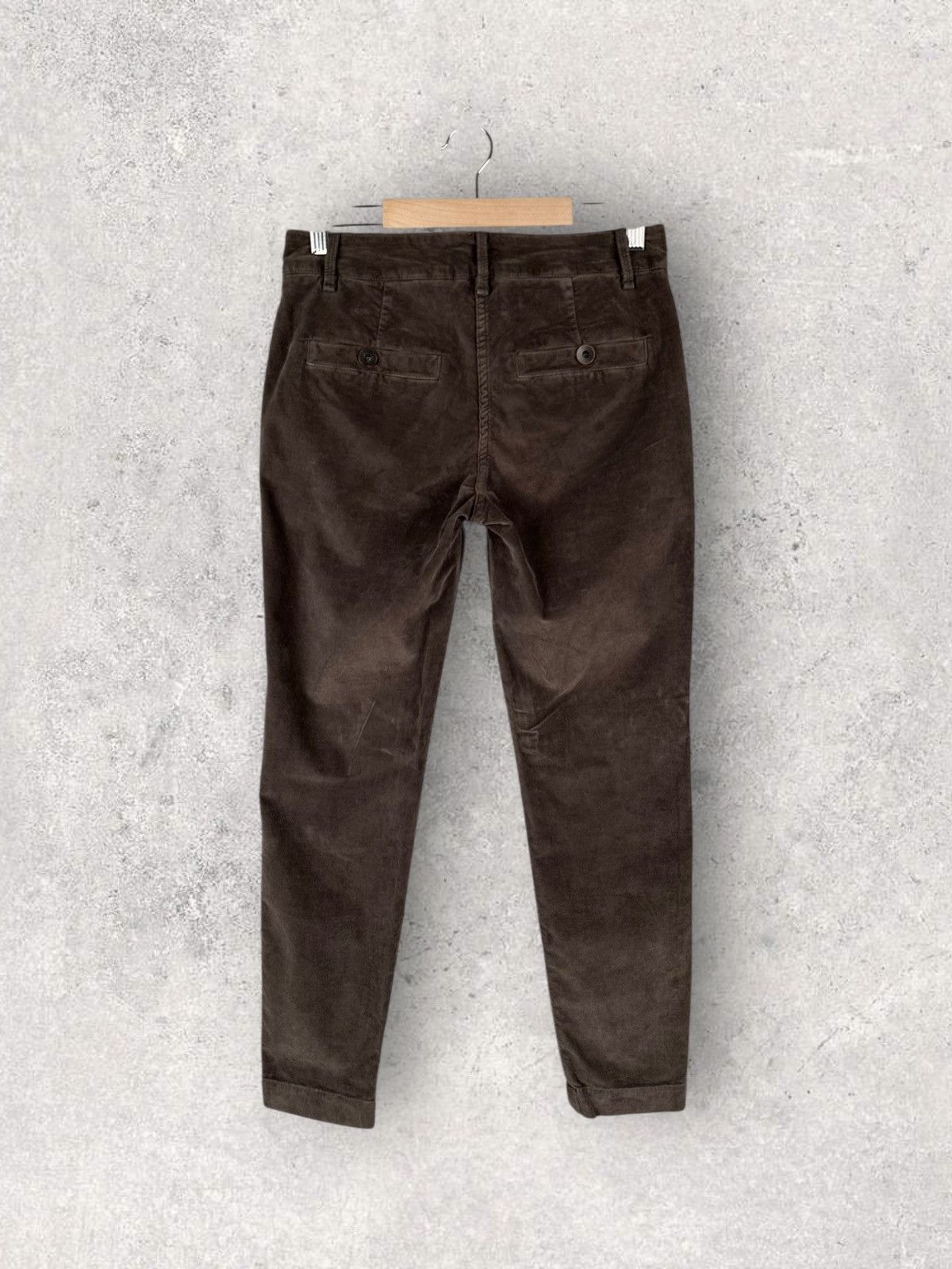 Brunello Cucinelli Brunello Cucinelli Velvet Pants Womens Size 26" / US 2 / IT 38 - 2 Thumbnail