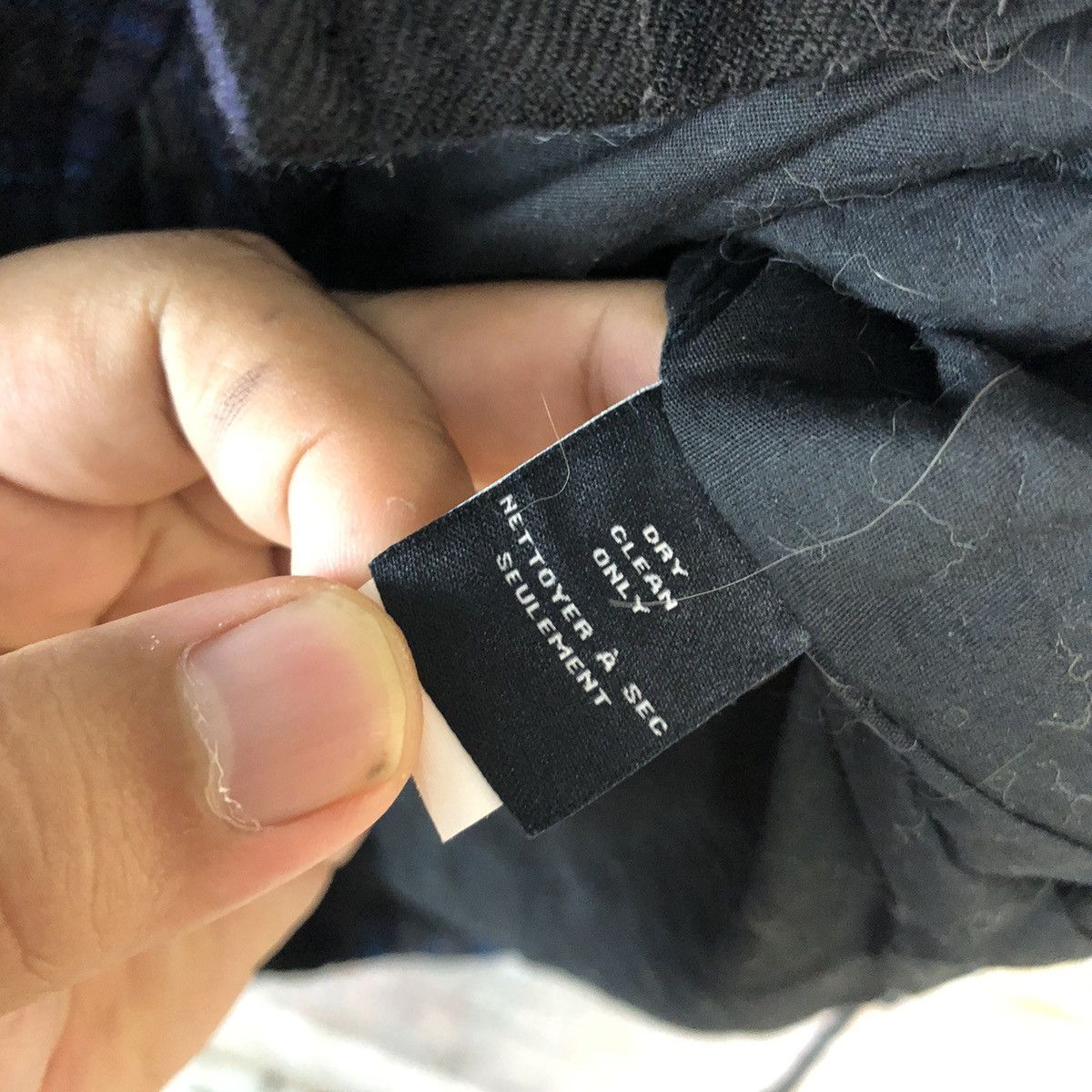 Japanese Brand Marc by Marc Jacobs checkered Blue Flannel jacket #A873 Size US S / EU 44-46 / 1 - 14 Thumbnail