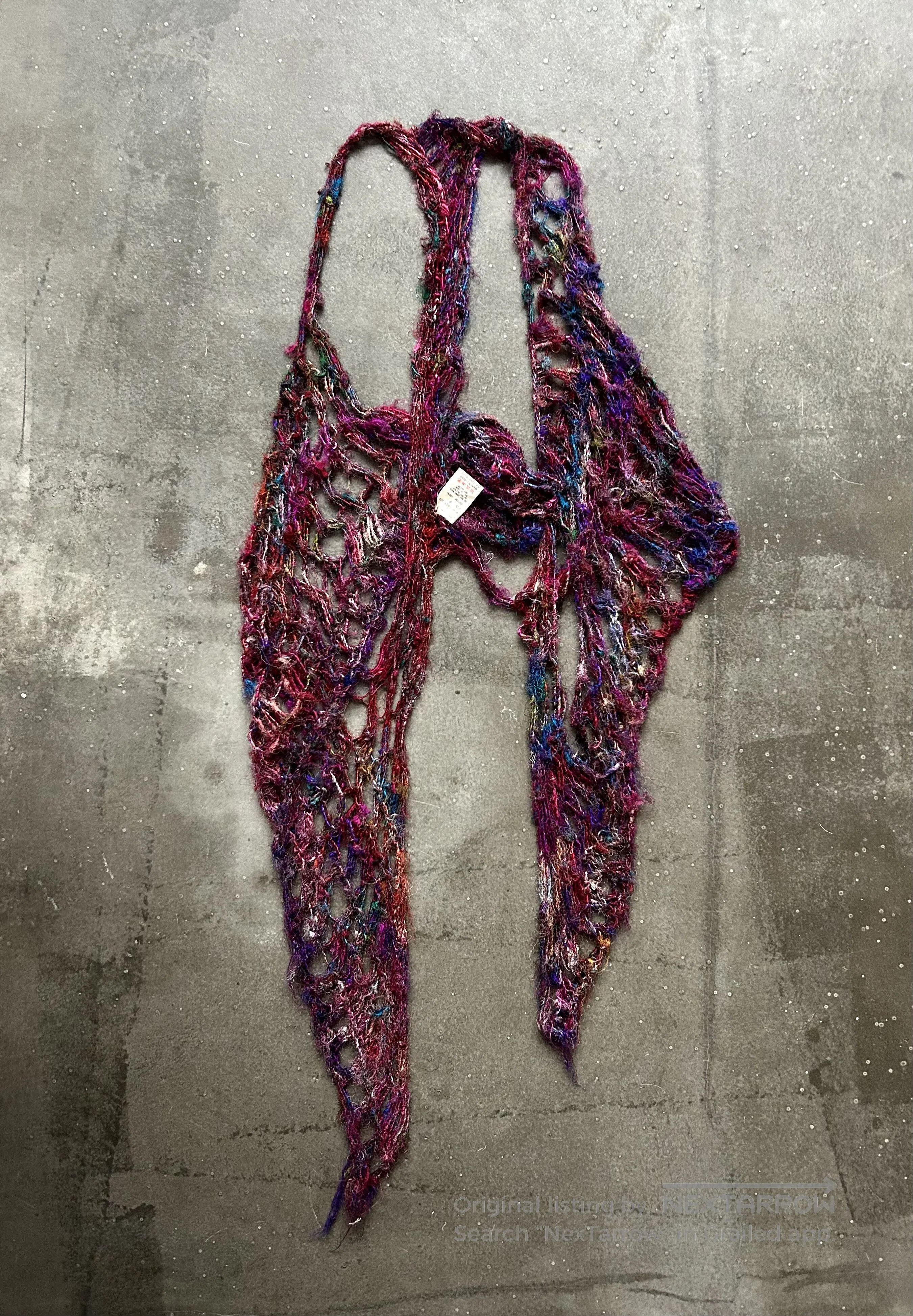 If Six Was Nine Handcrafted Woven Vest. Size US M / EU 48-50 / 2 - 3 Thumbnail