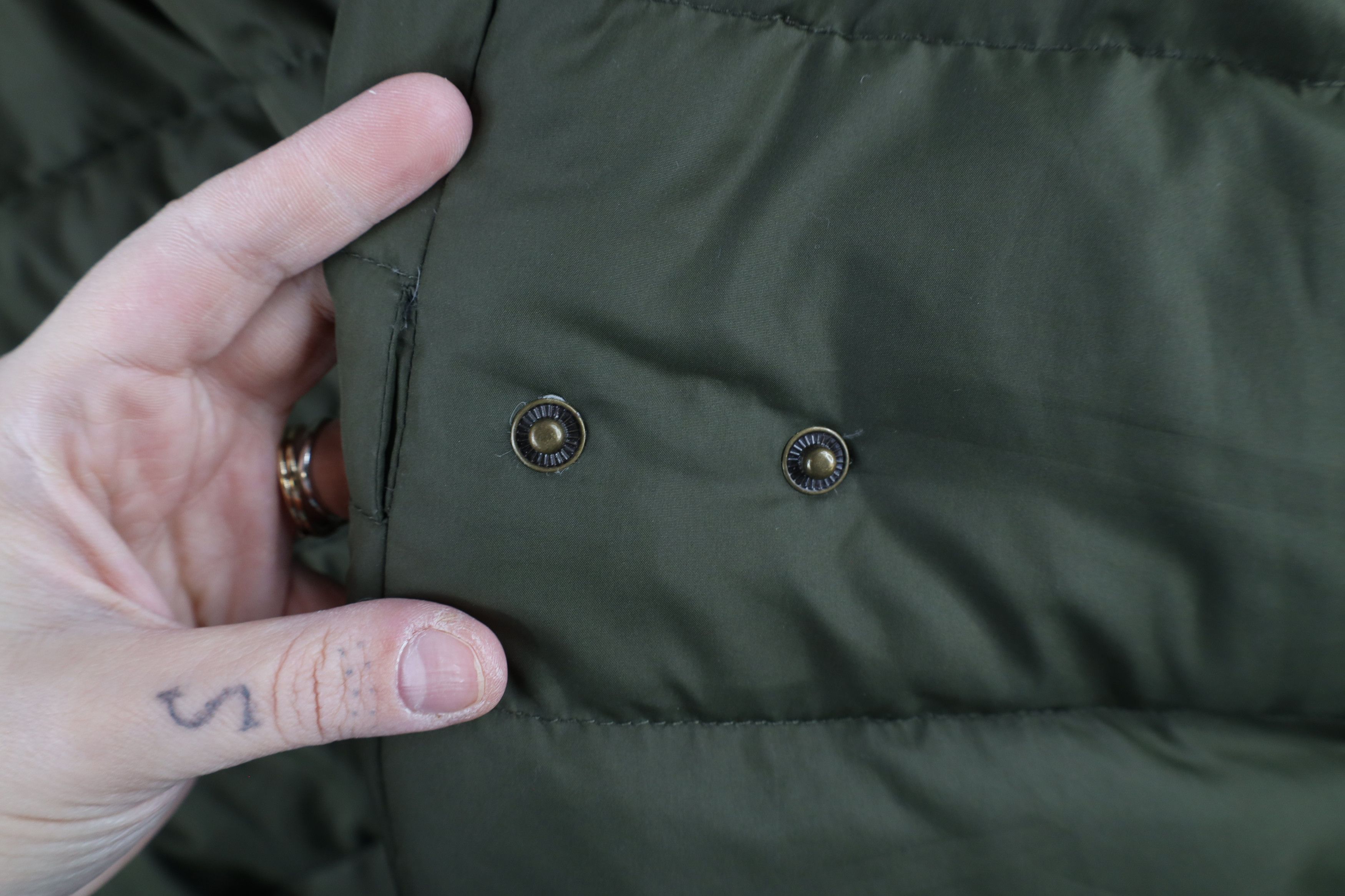 Ralph Lauren × Vintage Vintage 90s Ralph Lauren Fur Trim Down Hooded Puffer Jacket Size 3XL / US 20-22 - 13 Thumbnail