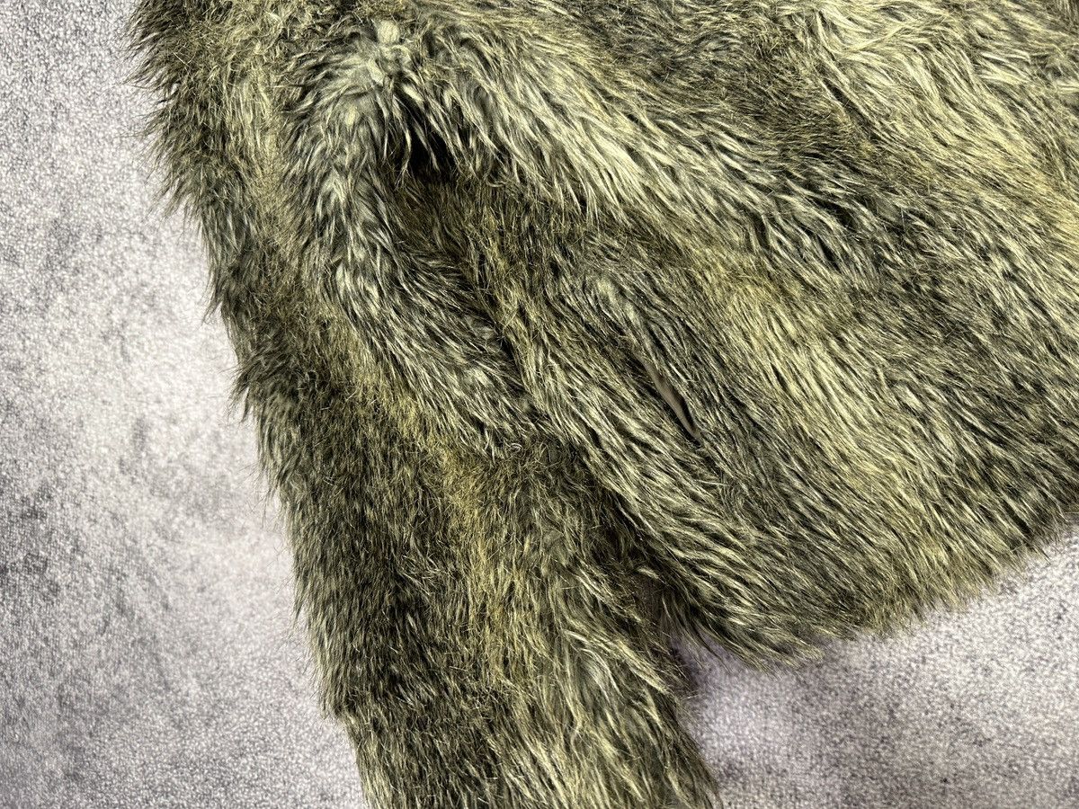 Other Y2K Vintage Fur Jacket Mohair Streetwear Opium Alt Rare VTg Size M / US 6-8 / IT 42-44 - 3 Thumbnail