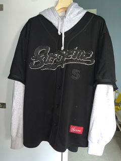 Supreme Basketball Jersey Hoodie Deconstructed Size Small