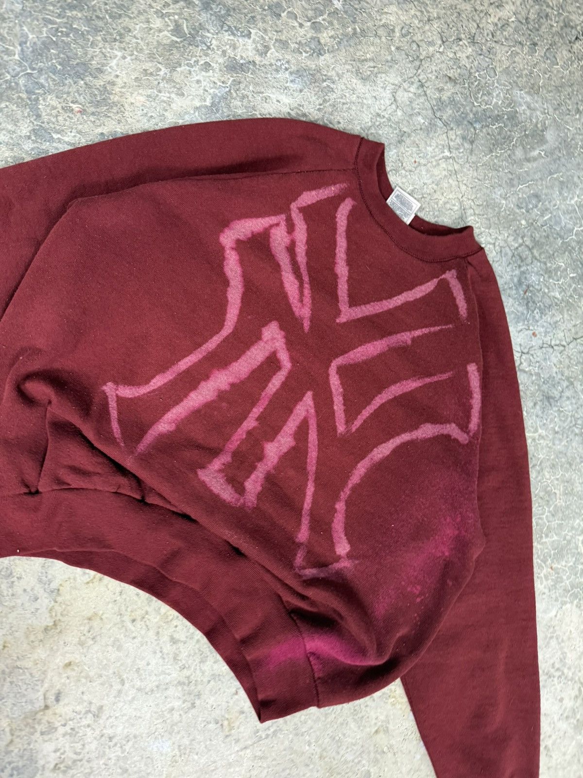 Japanese Brand × Vintage Vintage Yankees Crewneck Size US M / EU 48-50 / 2 - 3 Thumbnail
