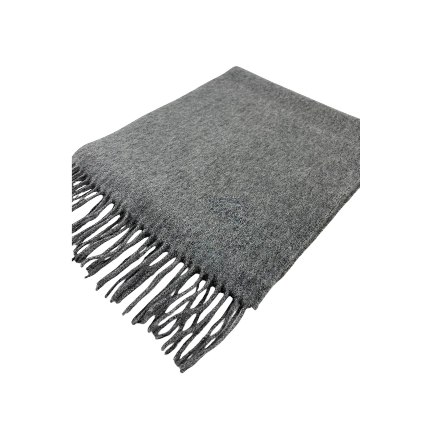 Longchamp × Vintage Longchamp Scarf / Muffler / Neckwear - WW1671 Size ONE SIZE - 3 Thumbnail