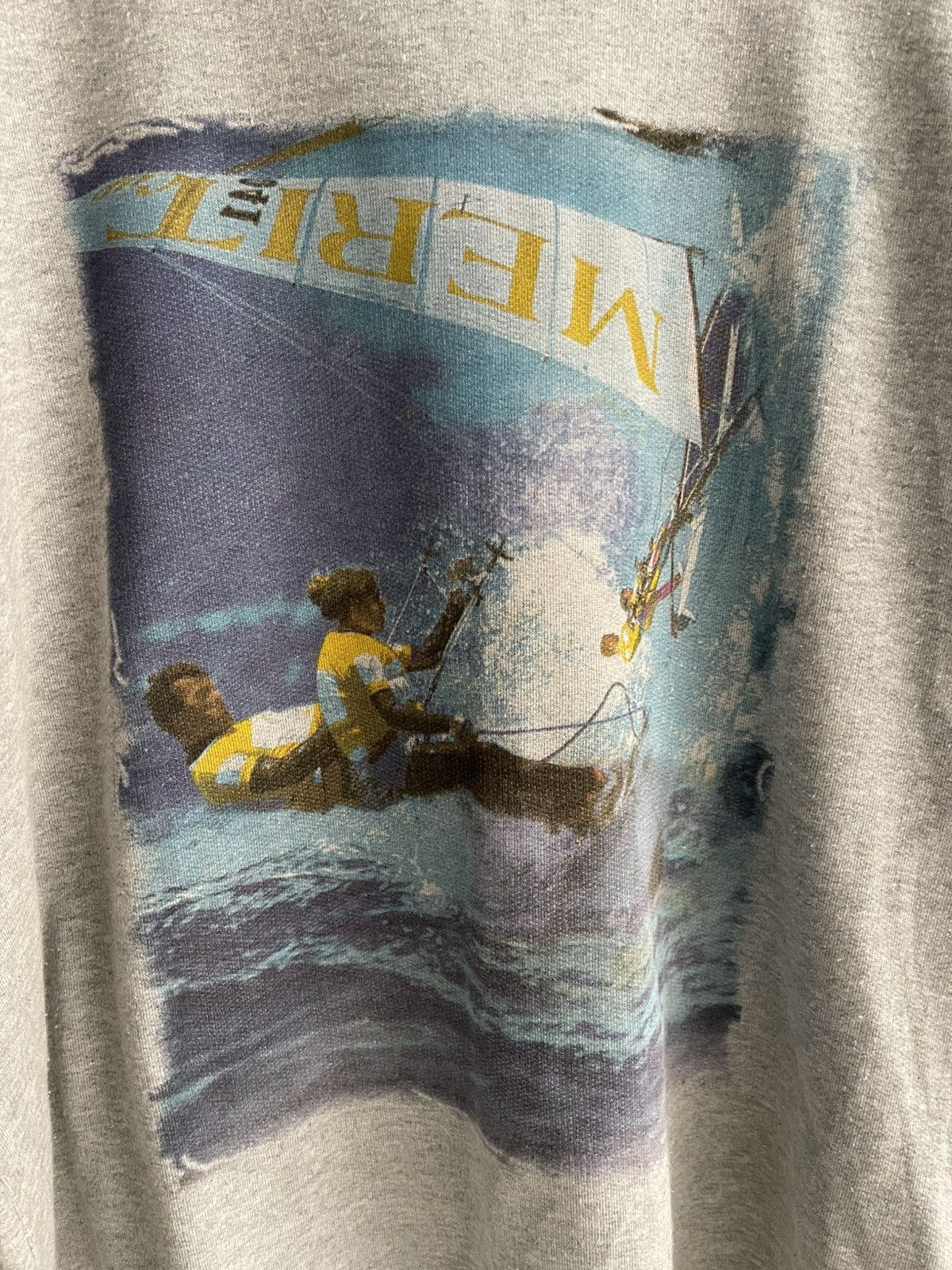 Vintage Vintage Merit Sweatshirt Windsurfing 90s Size US XL / EU 56 / 4 - 2 Thumbnail