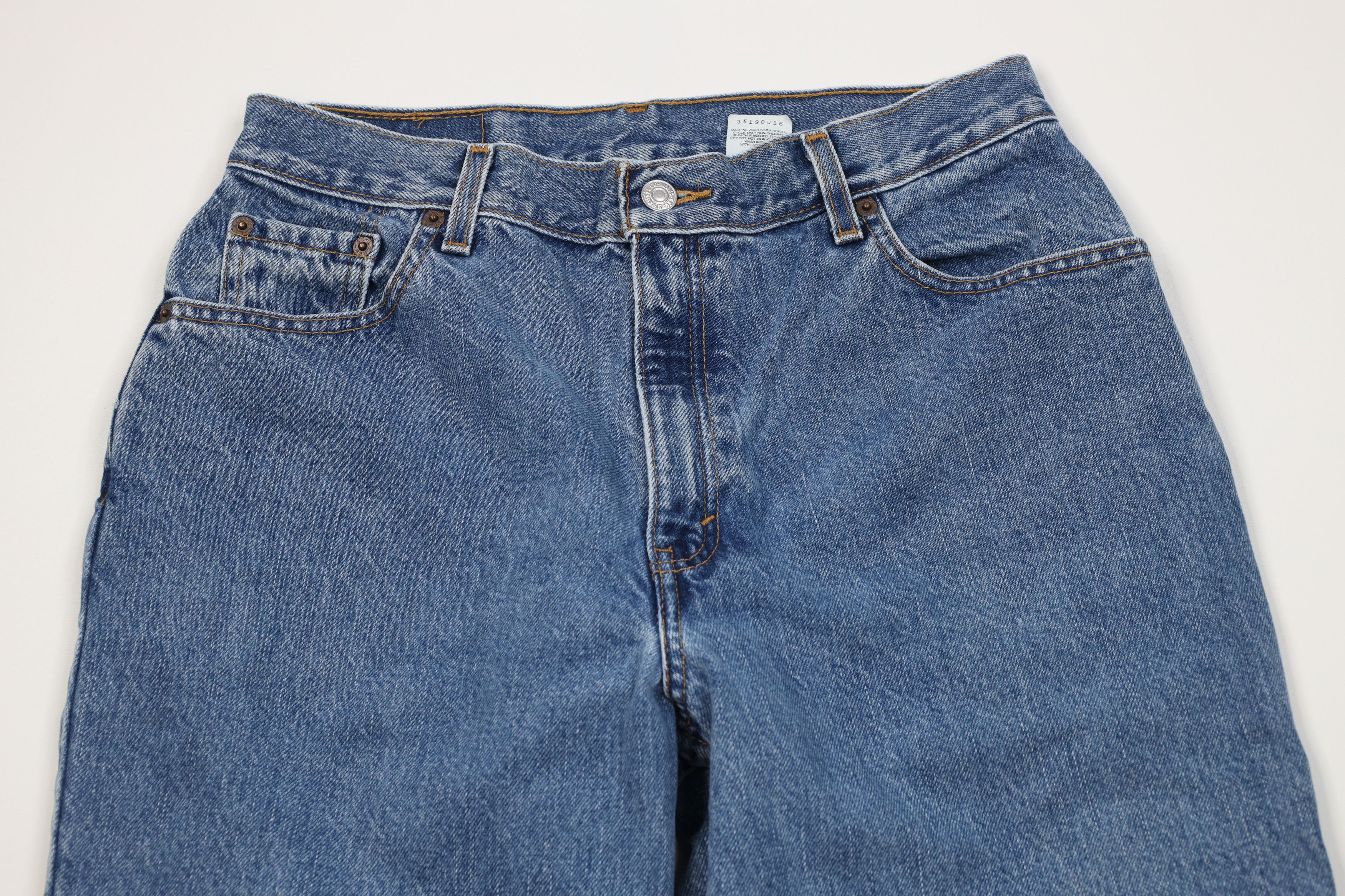 Levi's Vintage Y2K 2002 Levis 550 Fit Tapered Leg Denim Jeans Size 34" / US 12 / IT 48 - 2 Thumbnail