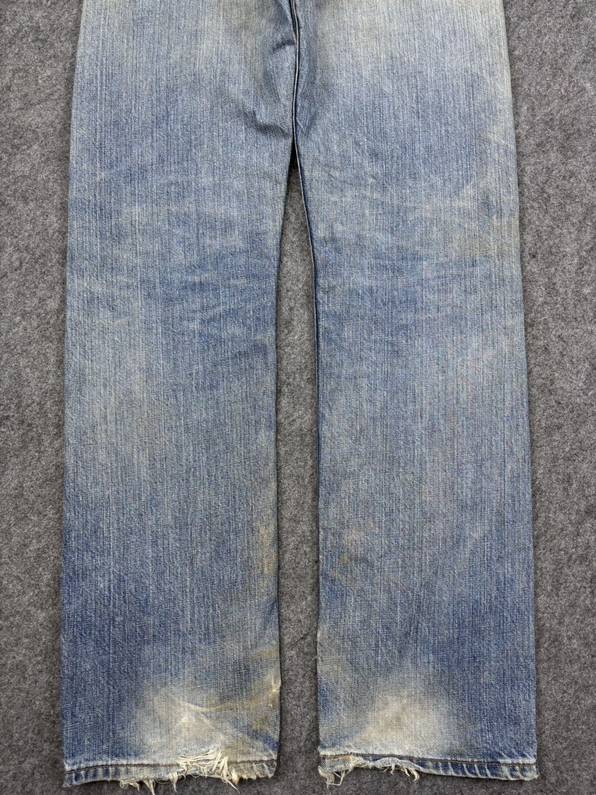 Levi's 💥Thrashed💥Vintage Levis 501 Crazy Rework Denim F823 Size US 28 / EU 44 - 12 Thumbnail
