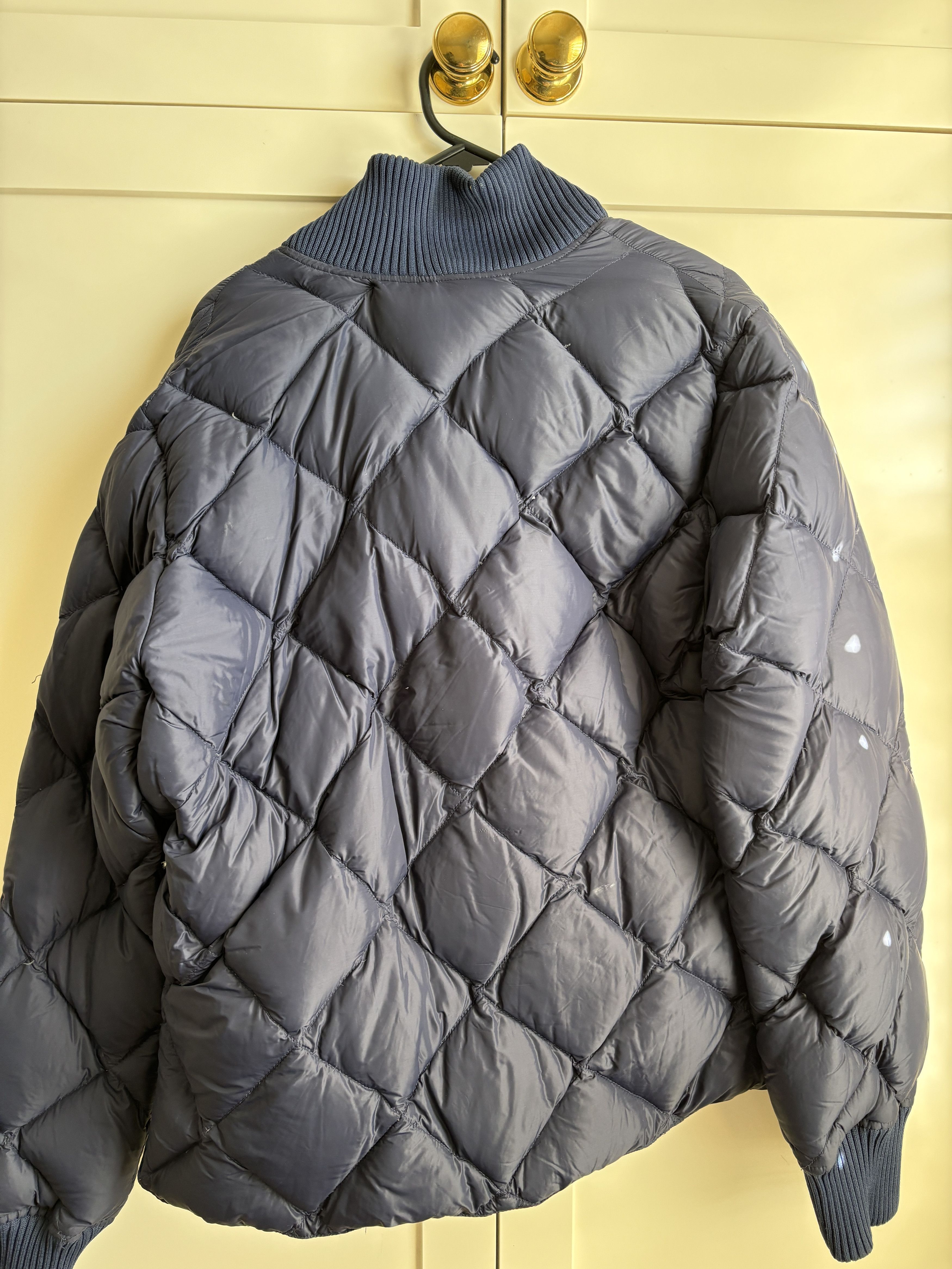 Crescent Down Works Diagonal Quilt Sweater Bomber Size M Size US M / EU 48-50 / 2 - 5 Thumbnail