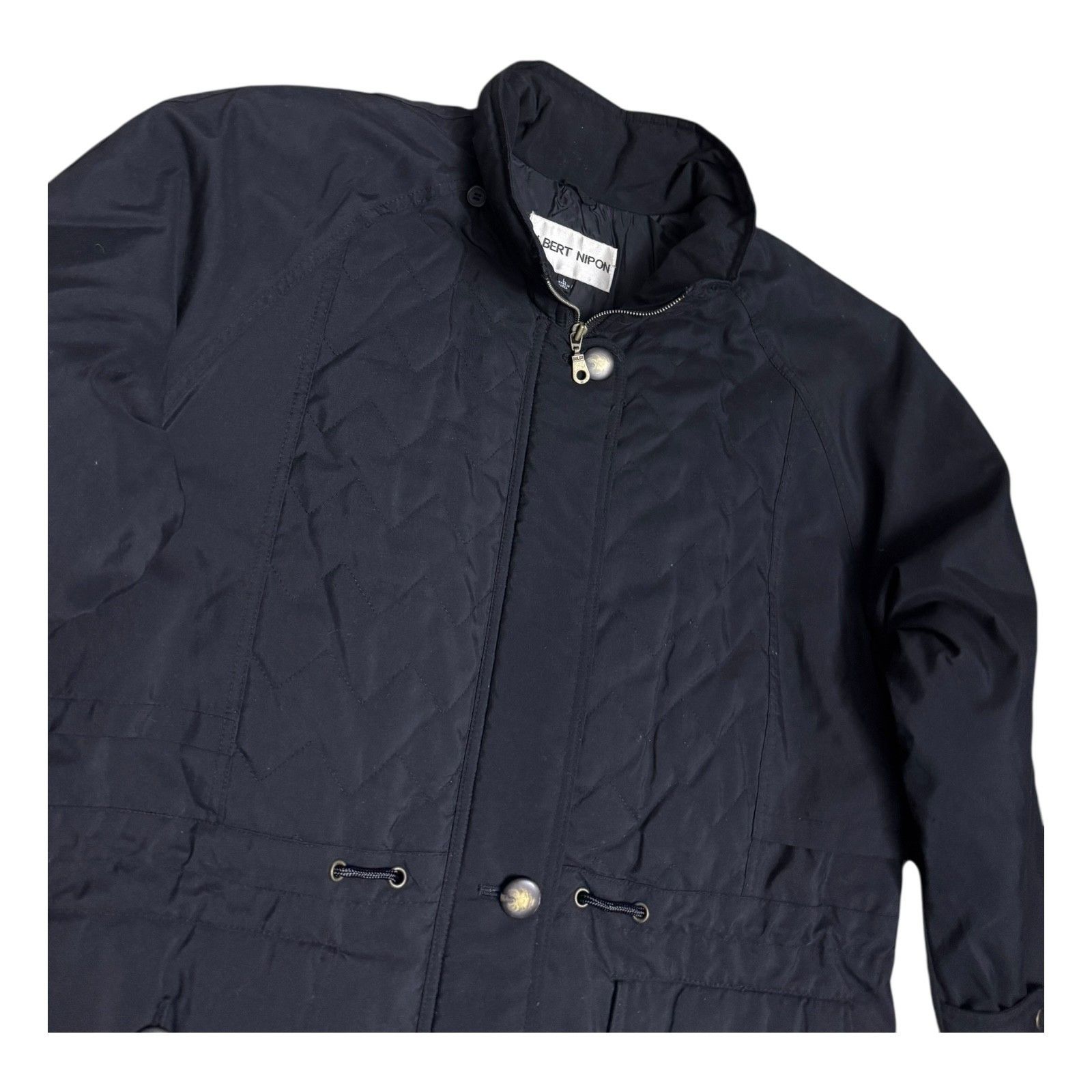 Albert Nipon ALBERT NIPON Vintage 90s Designer Quilted Winter Coat Large Size L / US 10 / IT 46 - 3 Thumbnail