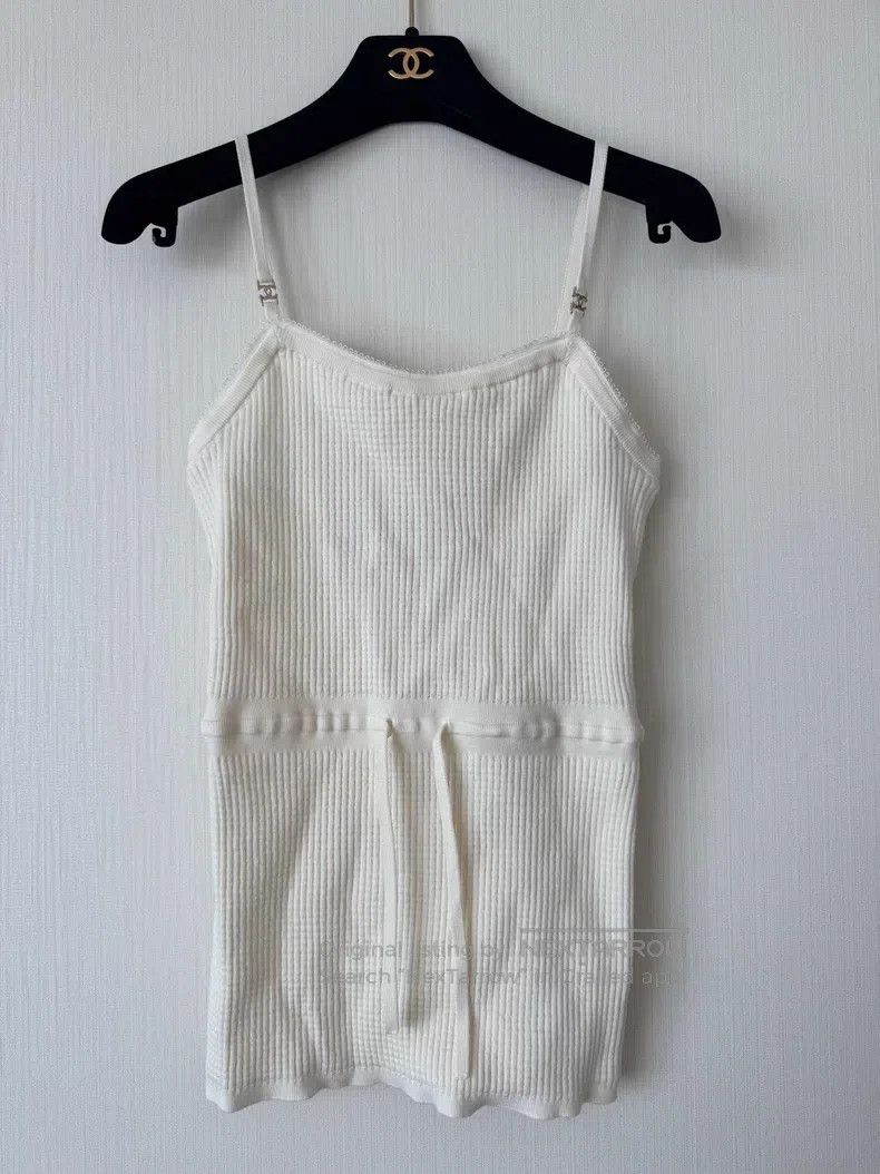Chanel Knitted suspenders
