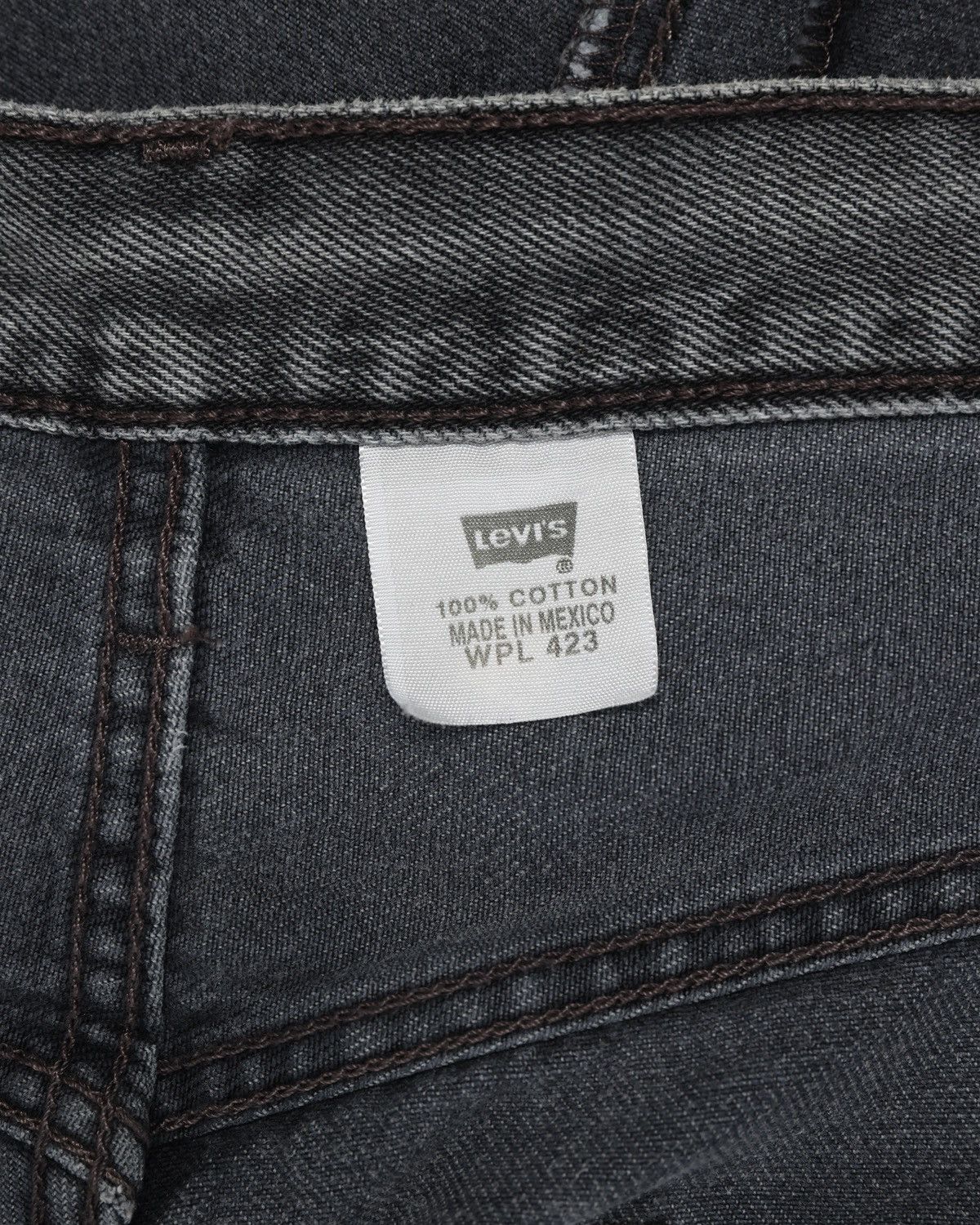 Levi's Levi’s 501 Straight Washed distressed faded Grey Denim Size US 33 - 4 Thumbnail