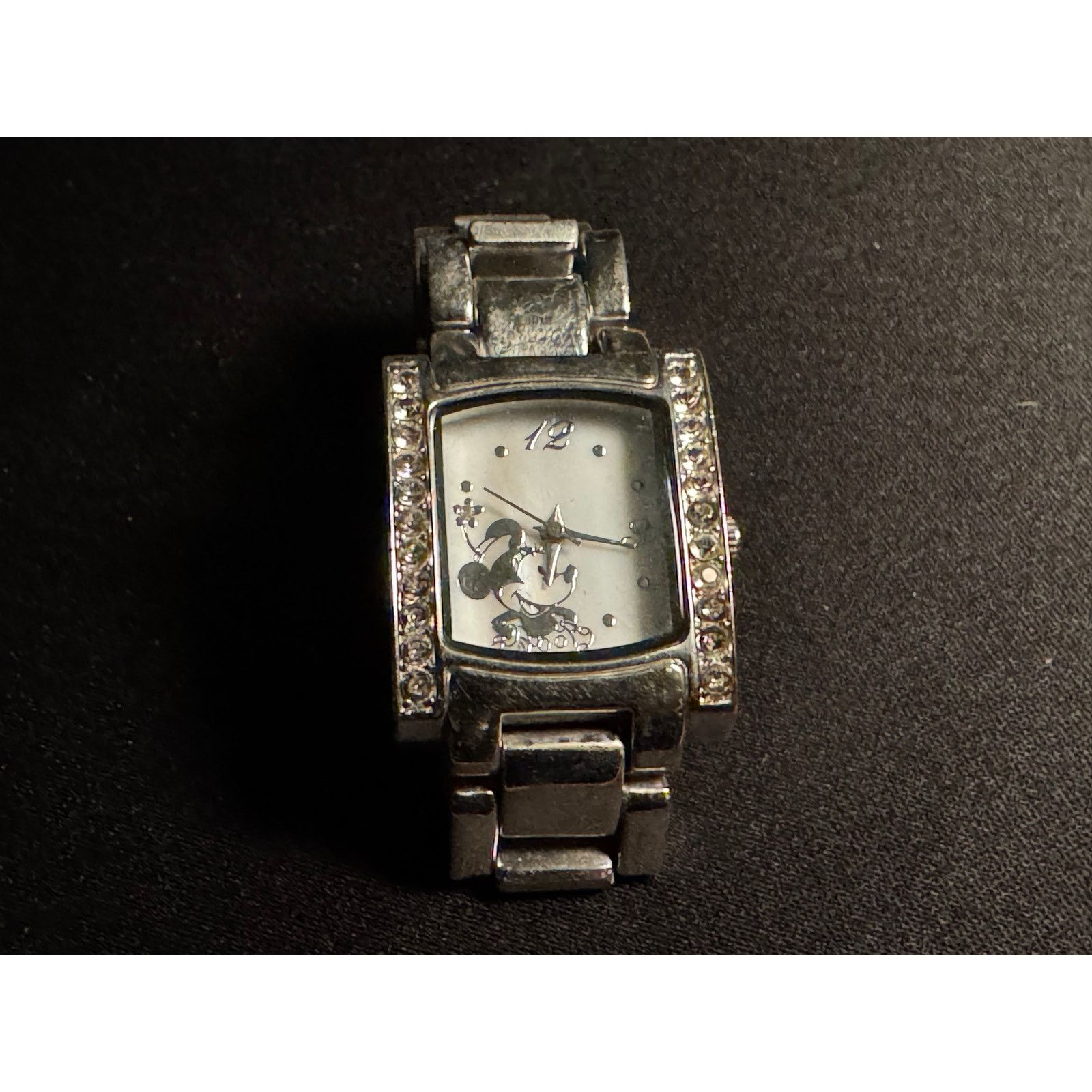Disney Disney Mickey MN2065 Silver Tone Watch Needs Battery Size ONE SIZE - 1 Thumbnail