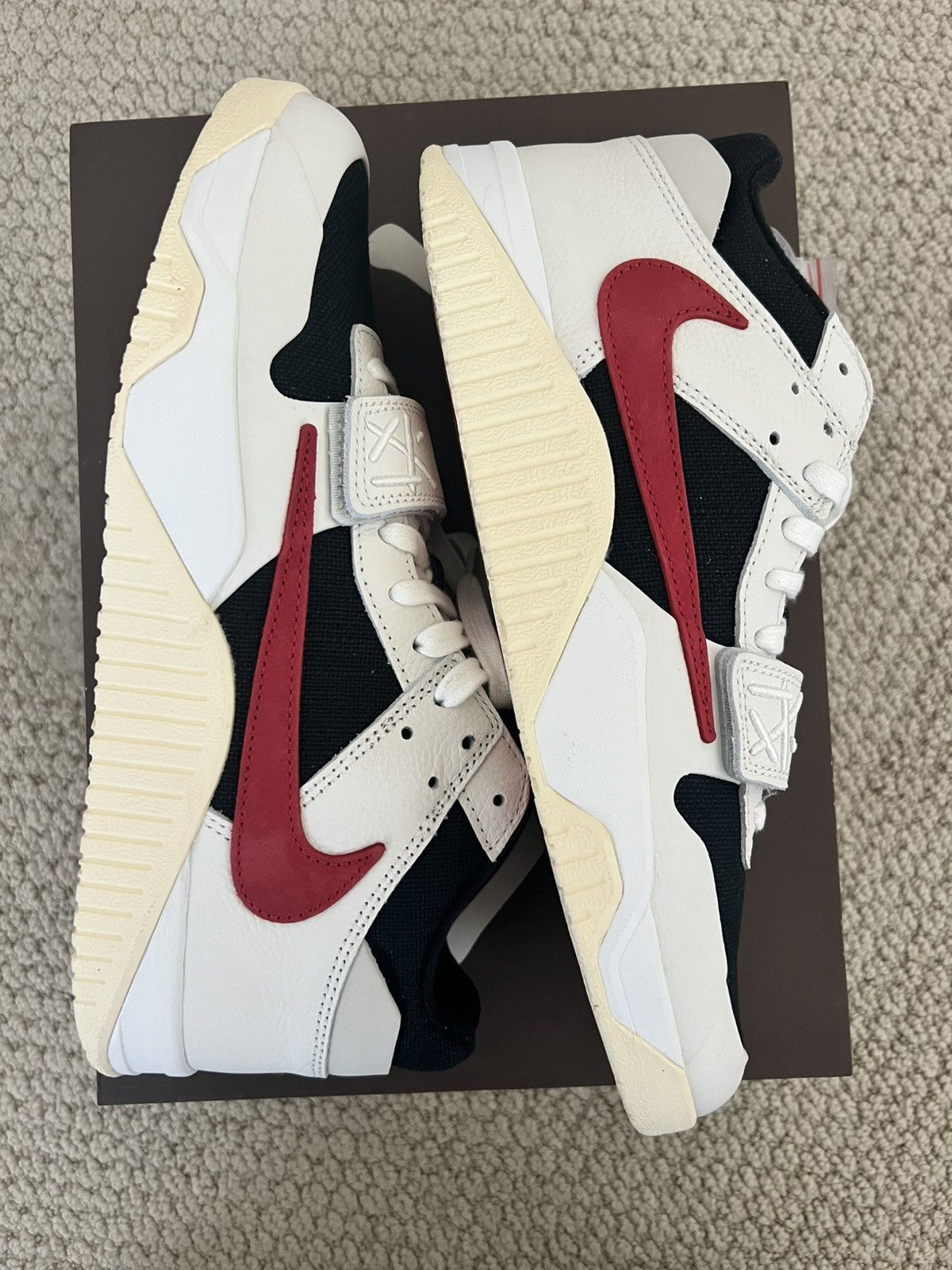 Travis Scott Travis Scott Jumpman Jacks TR Red Size US 12 / EU 45 - 8 Thumbnail