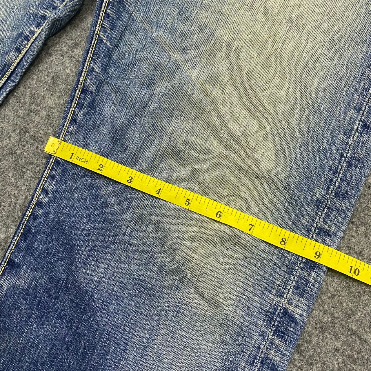 If Six Was Nine 💥Best Offer💥Vintage 80s Big Stone Distressed Denim Size US 34 / EU 50 - 6 Thumbnail