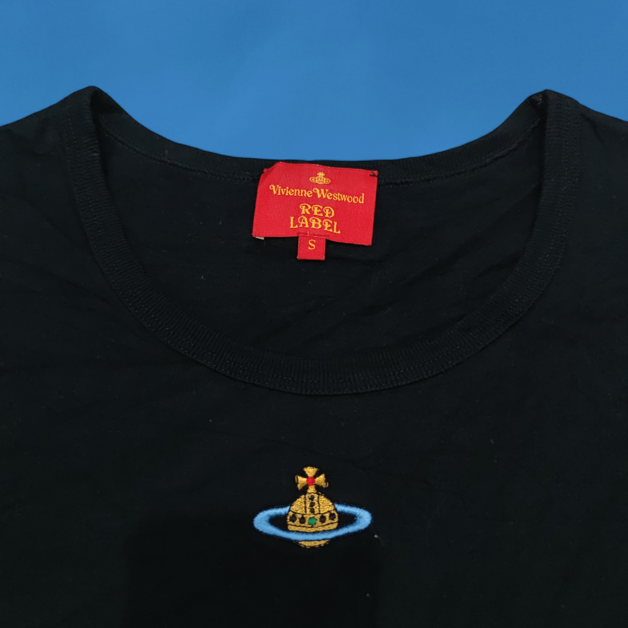 Vivienne Westwood Vivienne Westwood Iconic Embroidery Orb Logo T Shirt Size S / US 4 / IT 40 - 2 Thumbnail