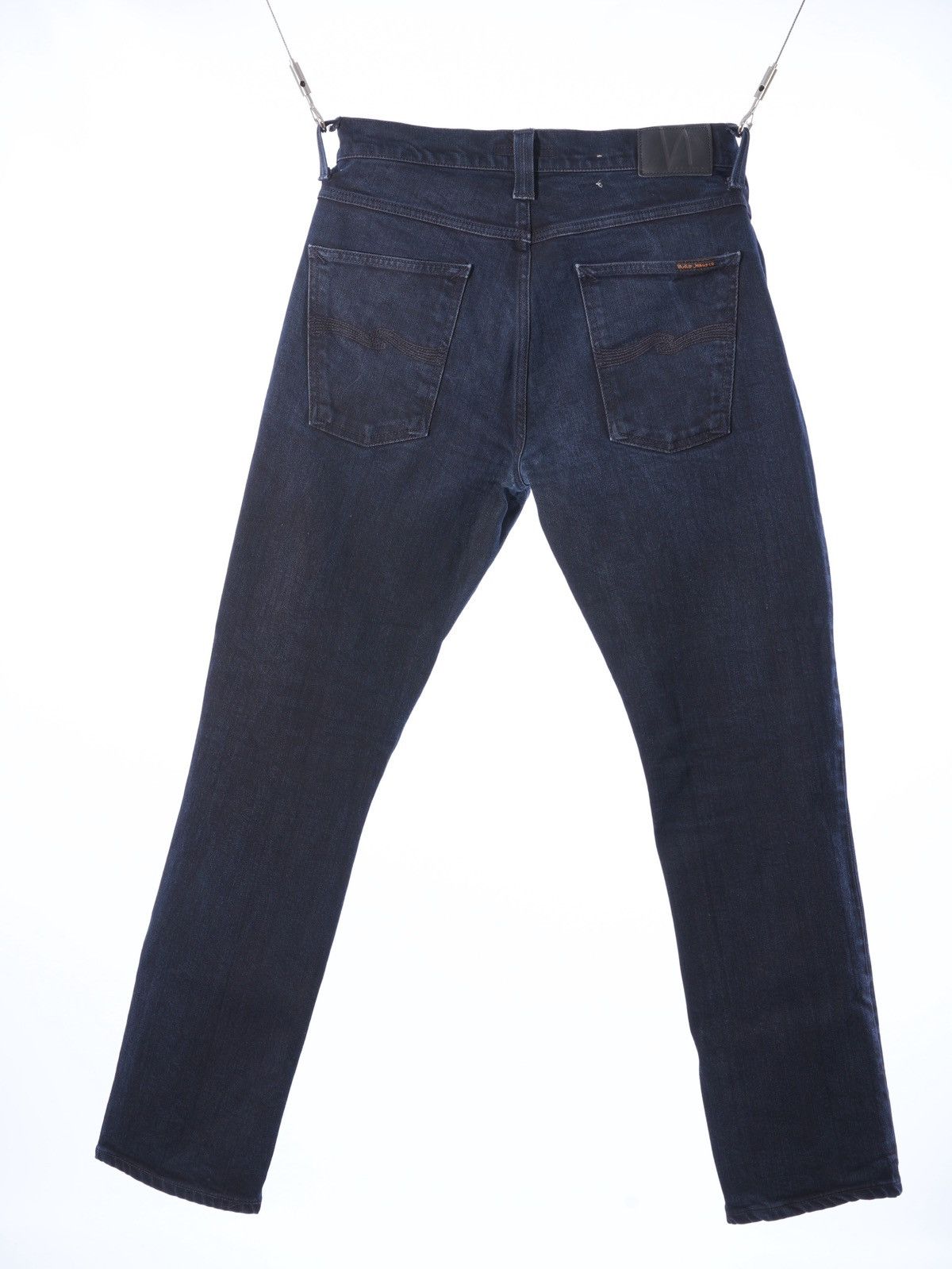 Japanese Brand Nudie Jeans grim tim black ring jeans denim fits w34 Size US 36 / EU 52 - 2 Thumbnail