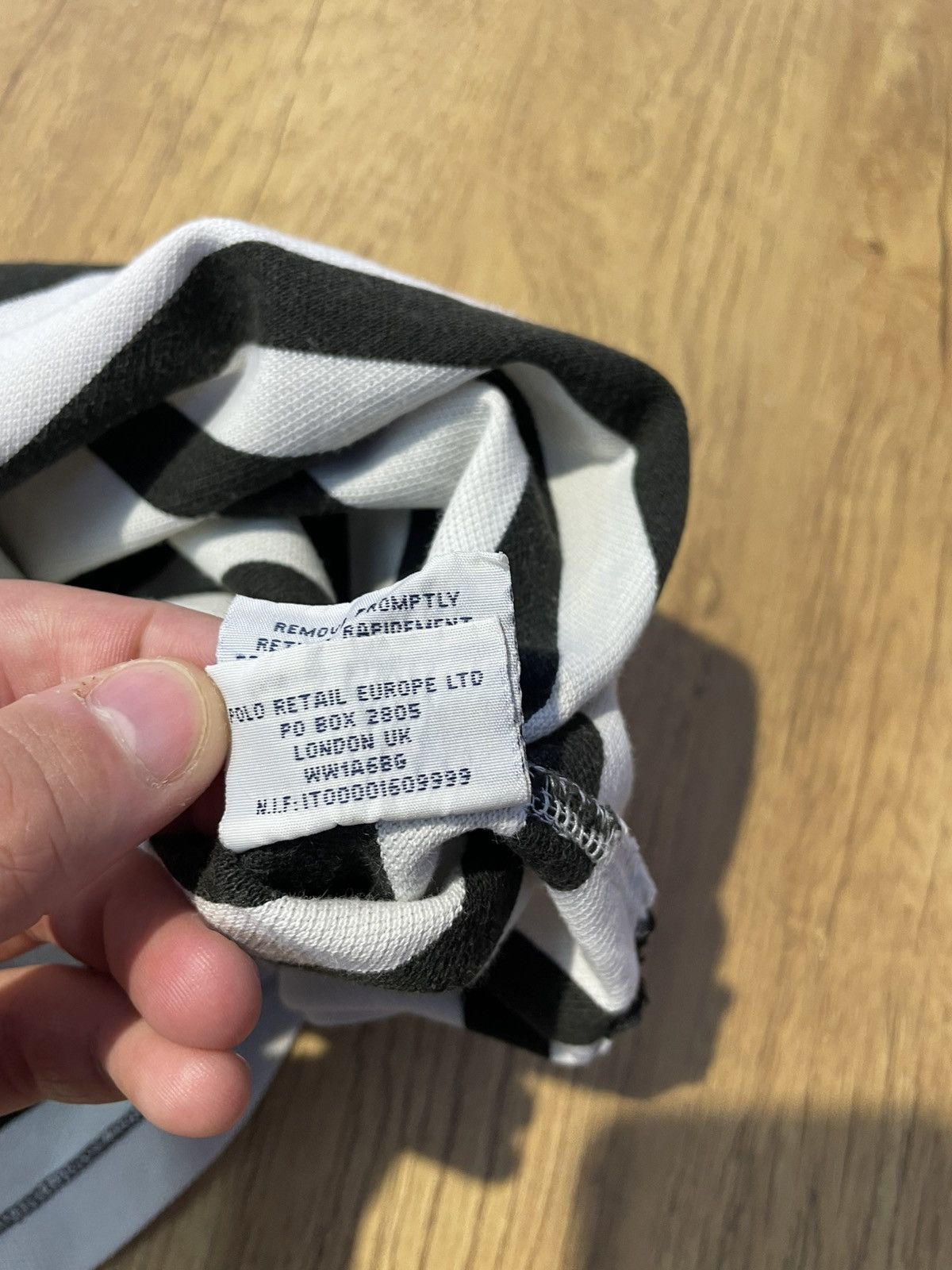 Polo Ralph Lauren Vintage Rare Striped Polo by Polo Ralph Lauren Luxury Style Size US M / EU 48-50 / 2 - 12 Thumbnail