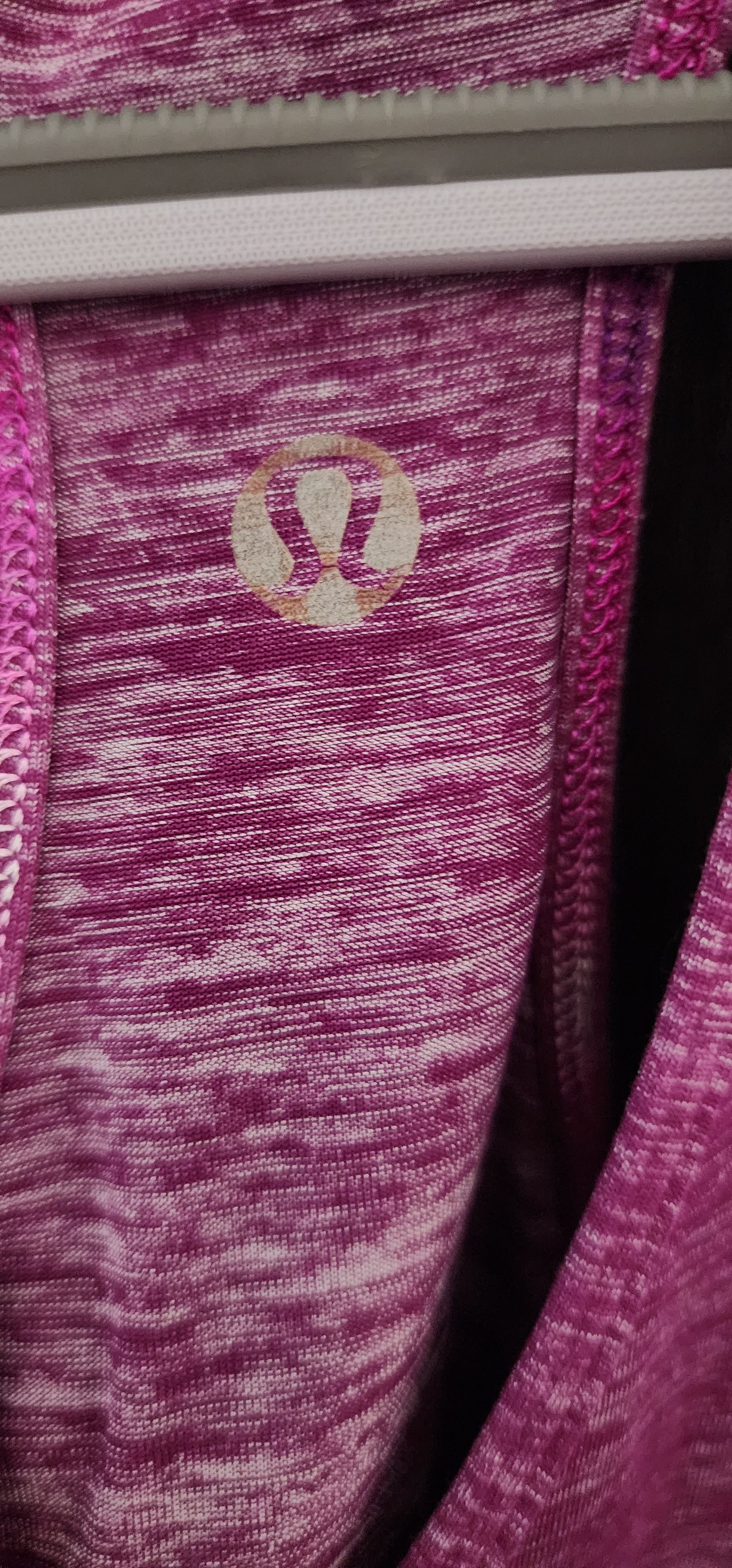 Lululemon Lululemon Heathered Pink Reversible Tank Approx 4 12.5" PTP Size S / US 4 / IT 40 - 2 Thumbnail