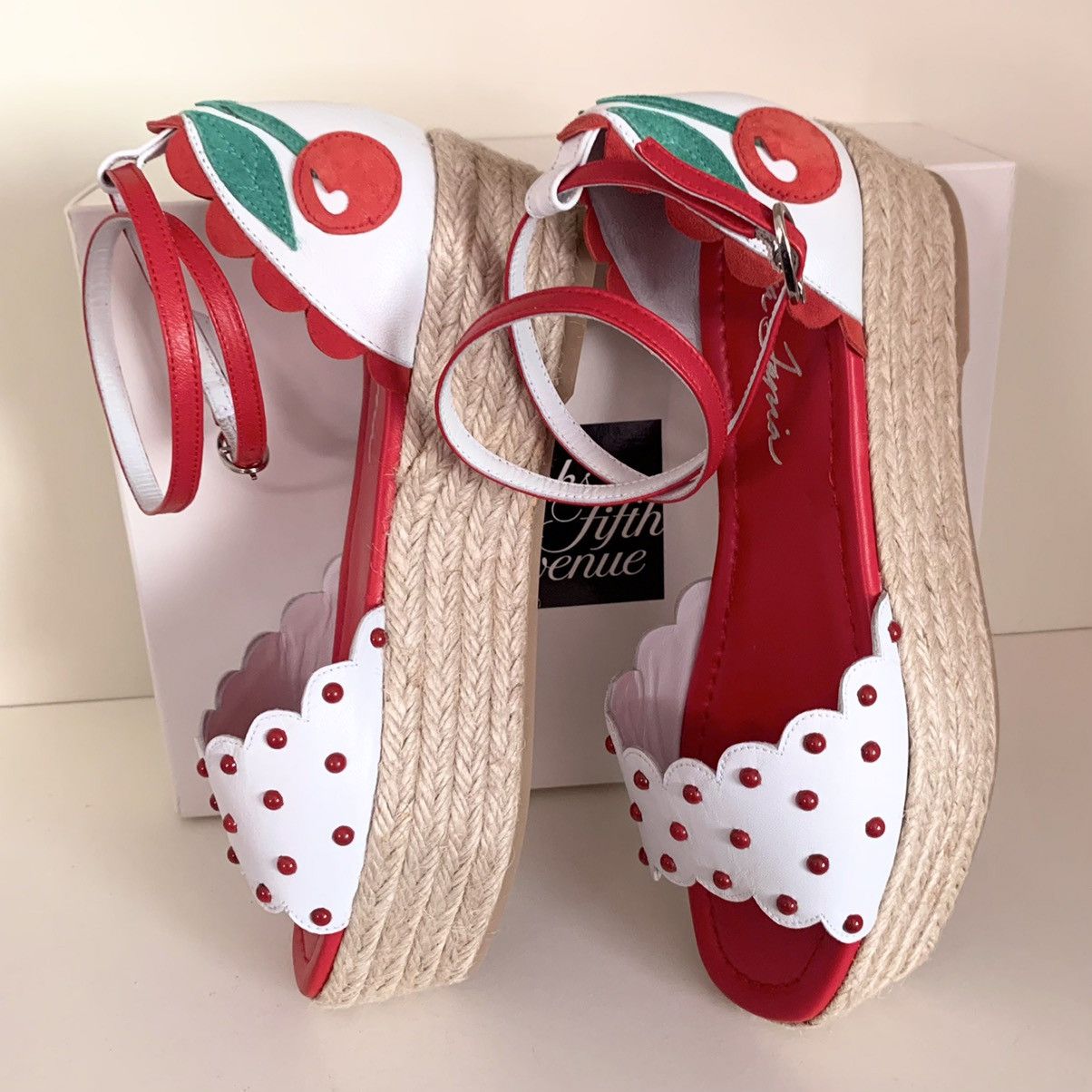 Other Isa tapia cherry leather flat form platforms Size US 6.5 / IT 36.5 - 2 Thumbnail