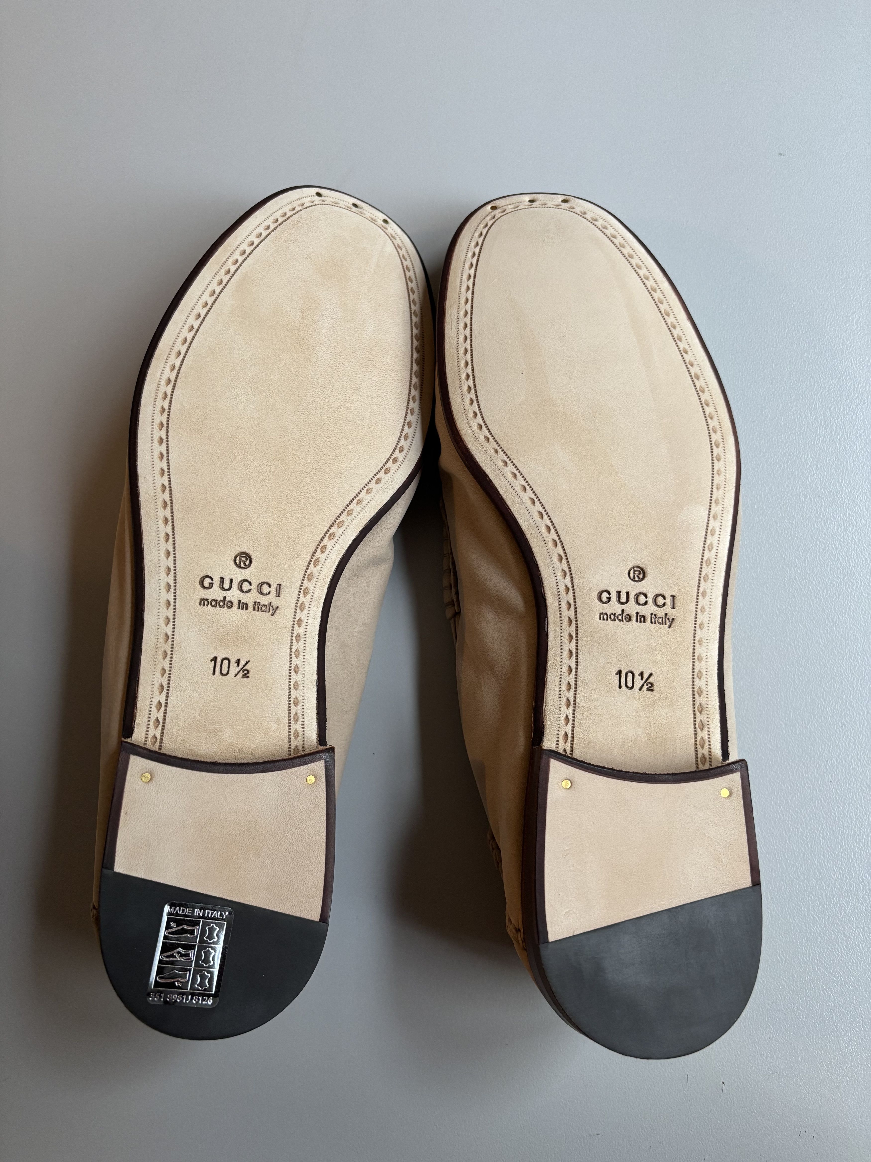 Gucci Gucci nabuk leather loafers Size US 10.5 / EU 43-44 - 5 Thumbnail