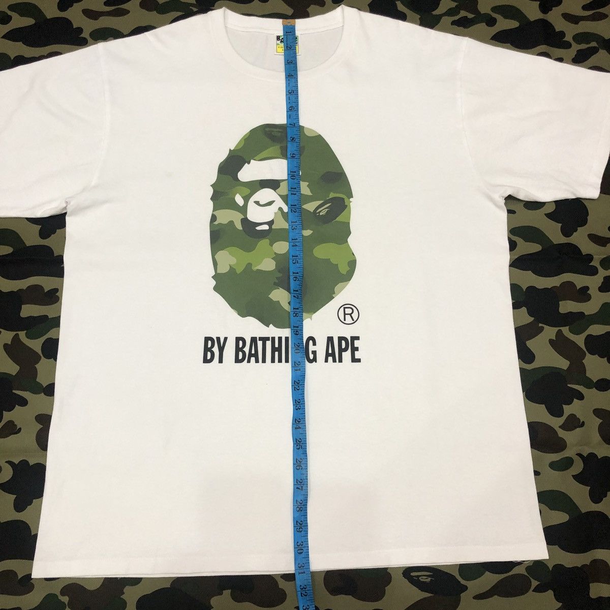 Bape BAPE ABC Camo By Bathing Ape Head Tee Size US XXL / EU 58 / 5 - 11 Thumbnail